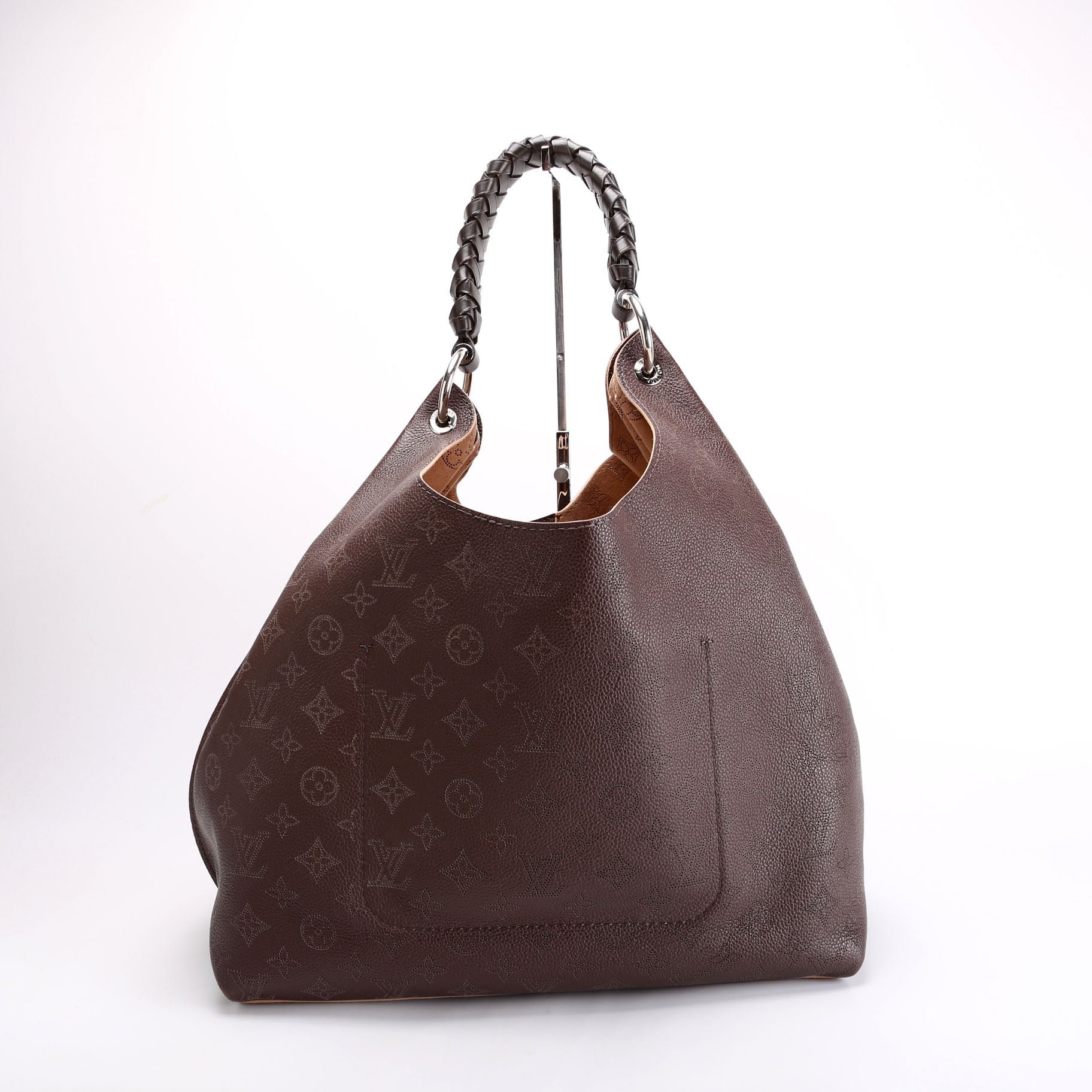 Louis Vuitton Carmel Mahina Brown Handbag