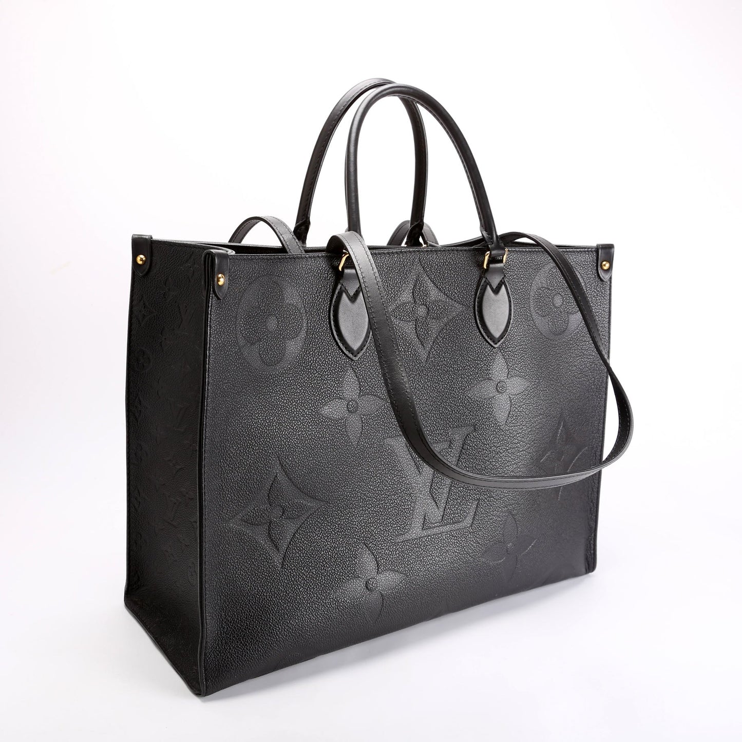 Louis Vuitton Onthego GM Yelllow Empreinte Black Handbag