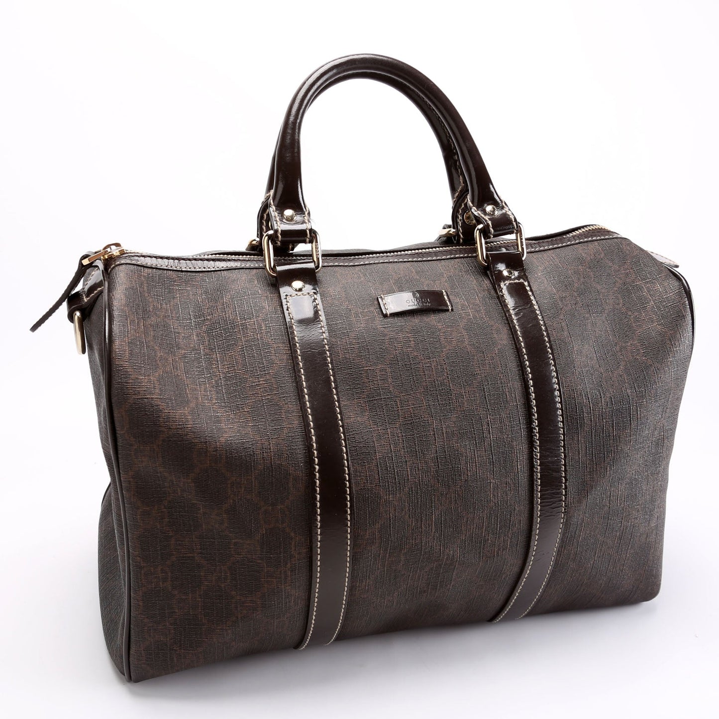 Gucci Joy Boston Brown Travel Bag Brown 2