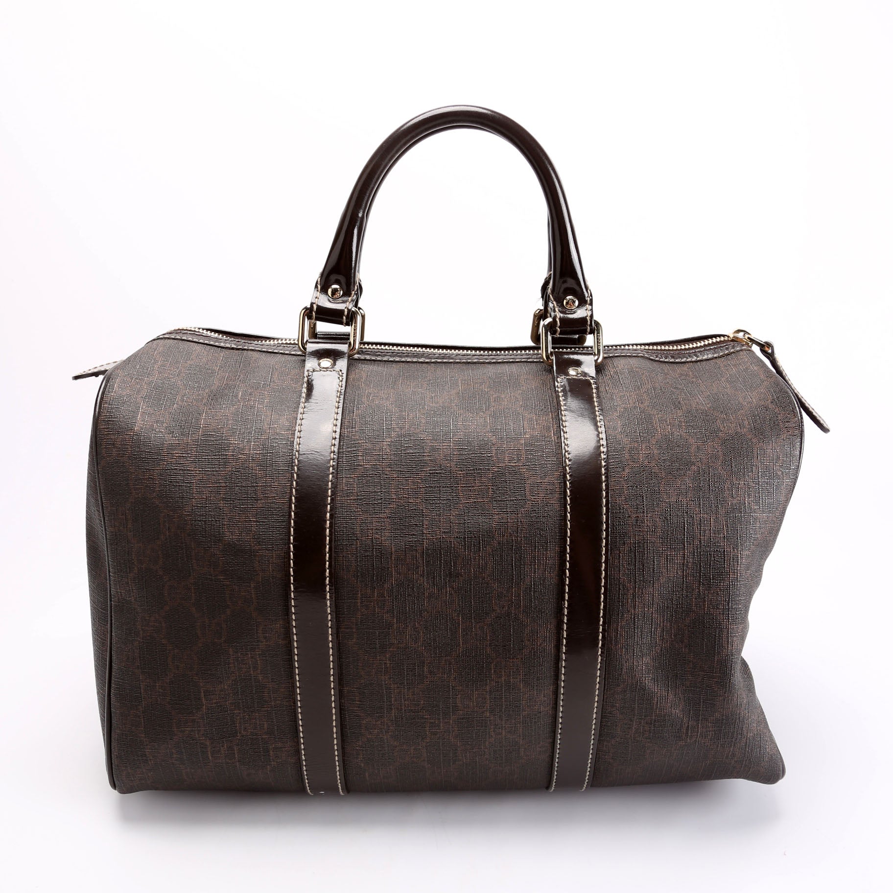 Gucci Joy Boston Brown Travel Bag Brown 2