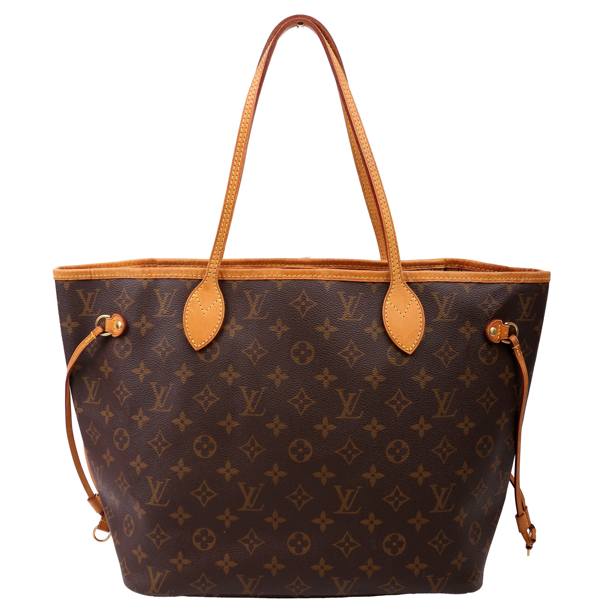 Louis Vuitton Neverfull MM Monogram Tote Bag Monogram 129
