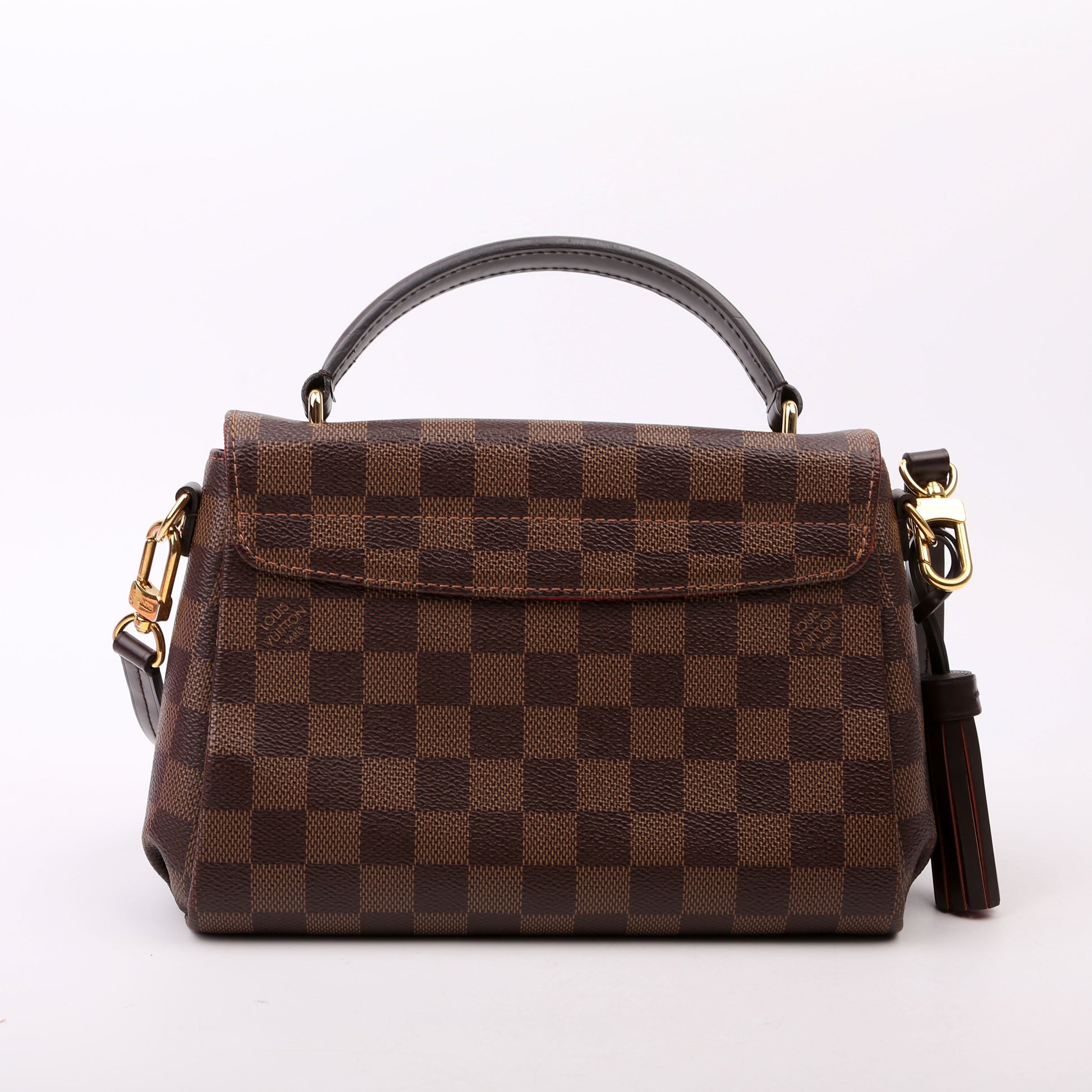 Louis Vuitton Croisette Ebene Damier Handbag Ebene 23