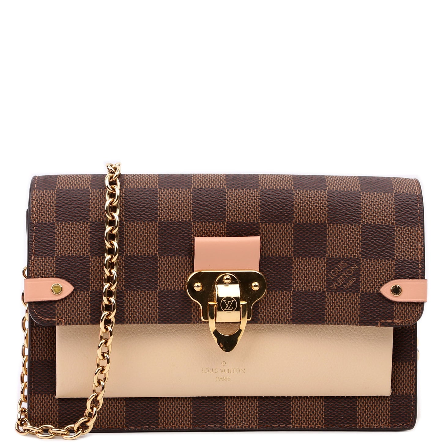 Louis Vuitton Vavin Ebene Cream Damier Wallet Case