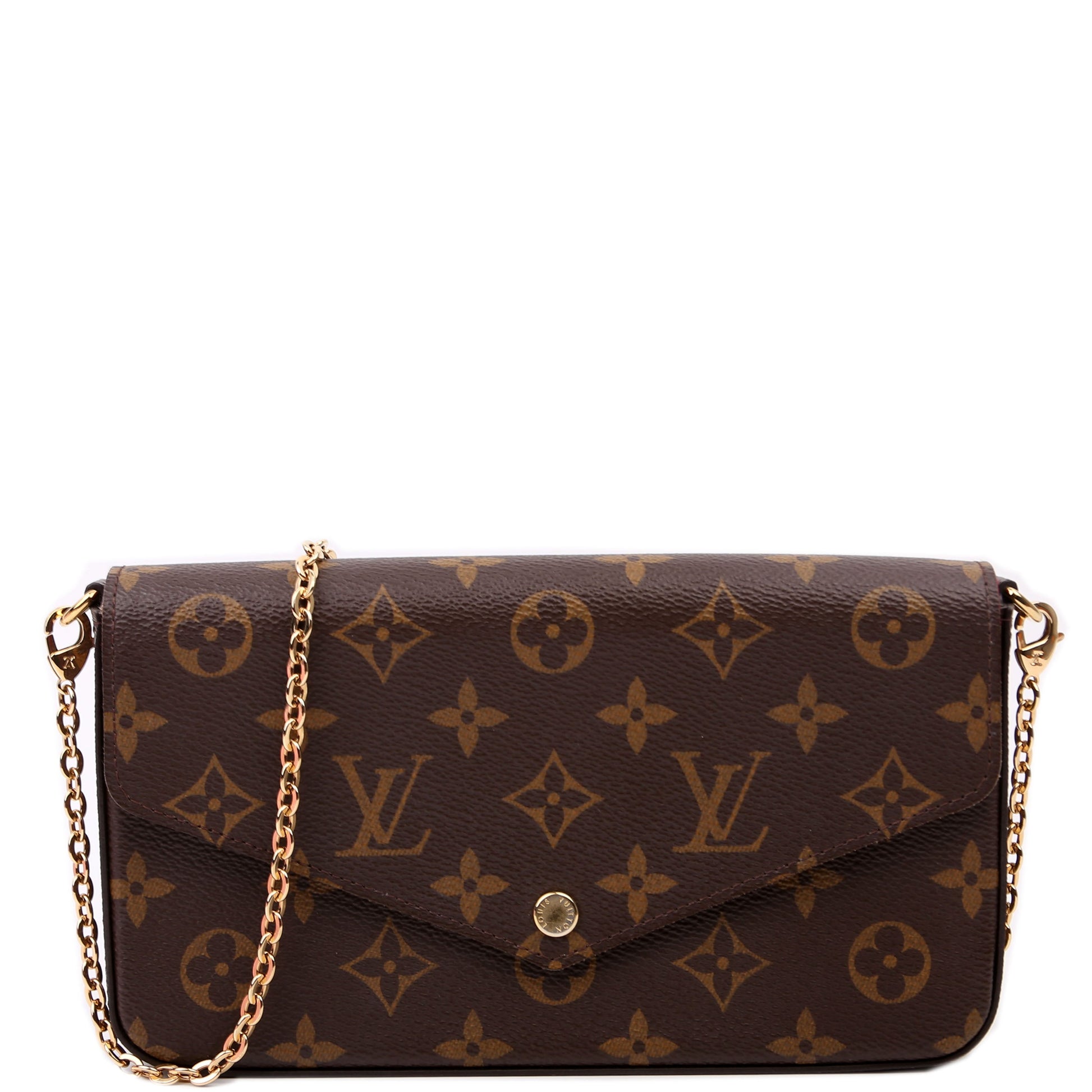 Louis Vuitton Pochette Felicie Monogram Clutch Bag Monogram 57