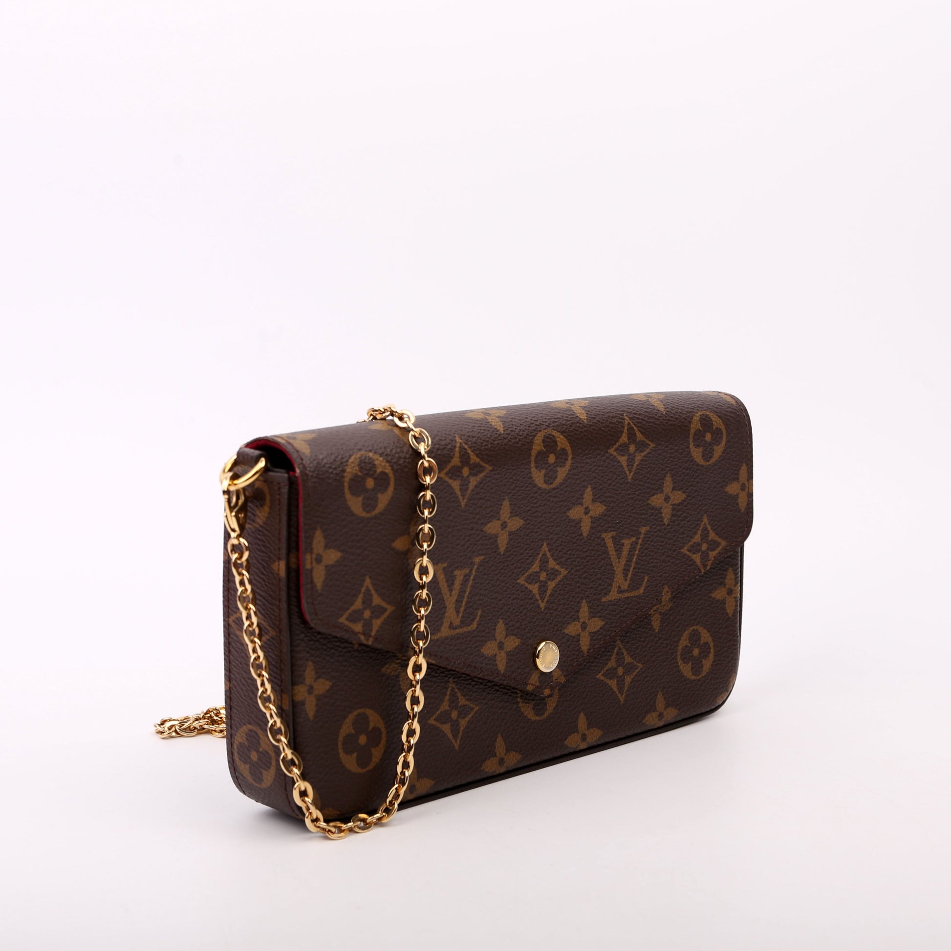 Louis Vuitton Pochette Felicie Monogram Clutch Bag Monogram 57
