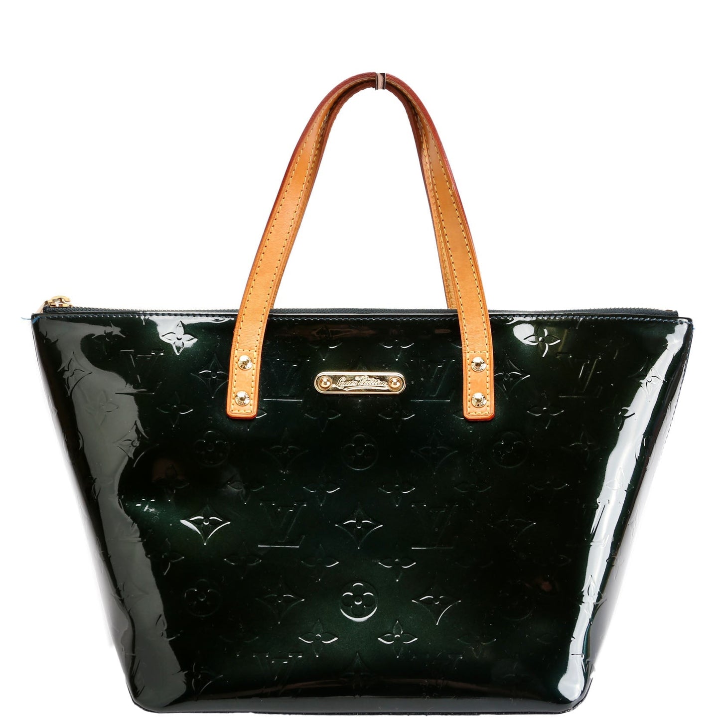 Louis Vuitton Bellevue PM Vernis Green Handbag