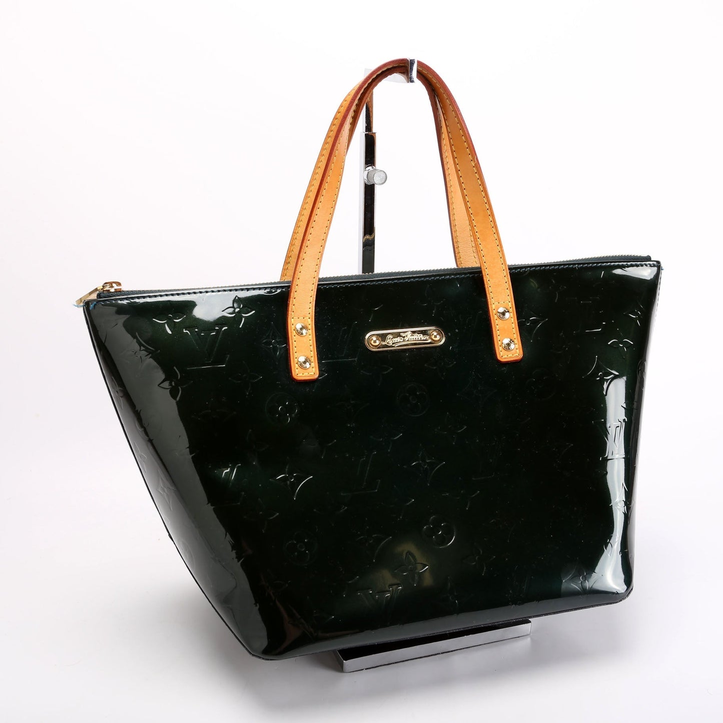 Louis Vuitton Bellevue PM Vernis Green Handbag