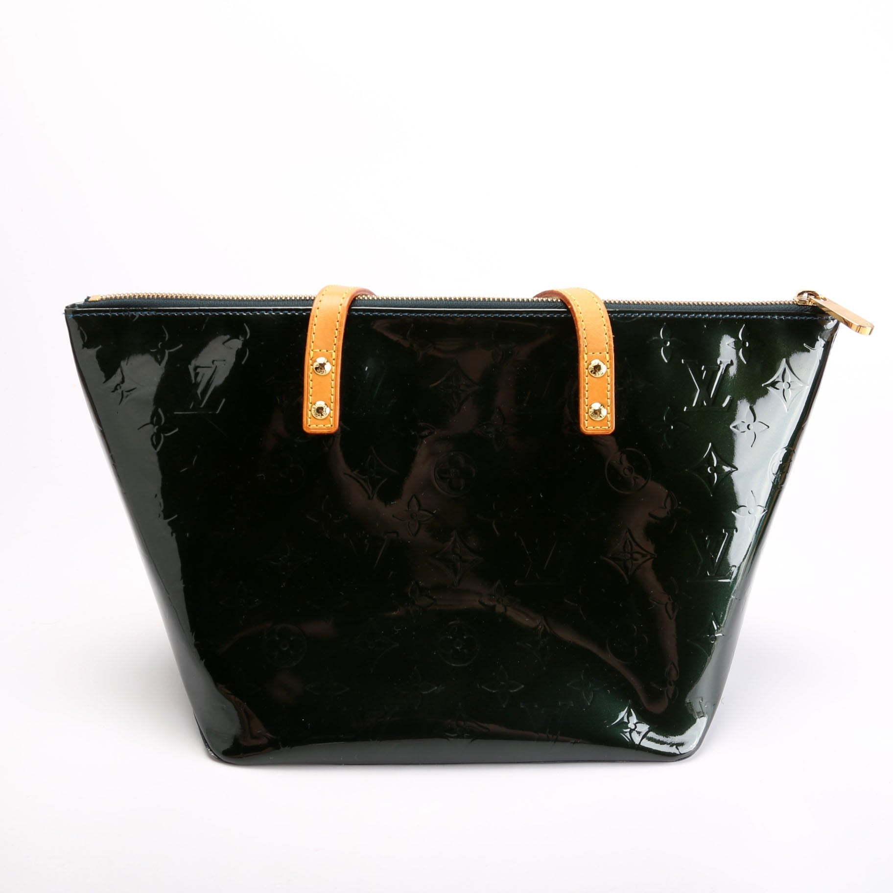 Louis Vuitton Bellevue PM Vernis Green Handbag