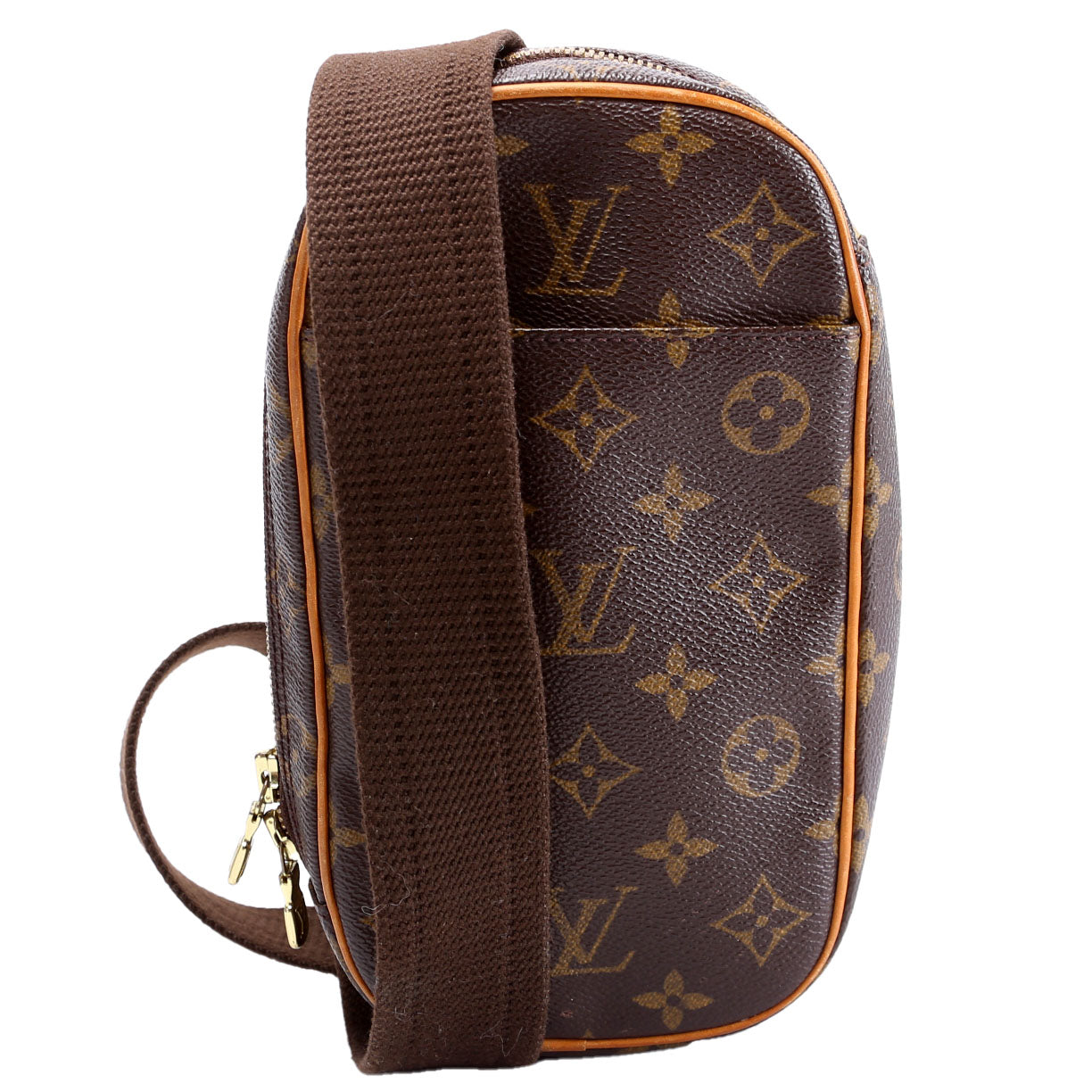 Louis Vuitton Pochette Gange Monogram Clutch Bag Monogram 25