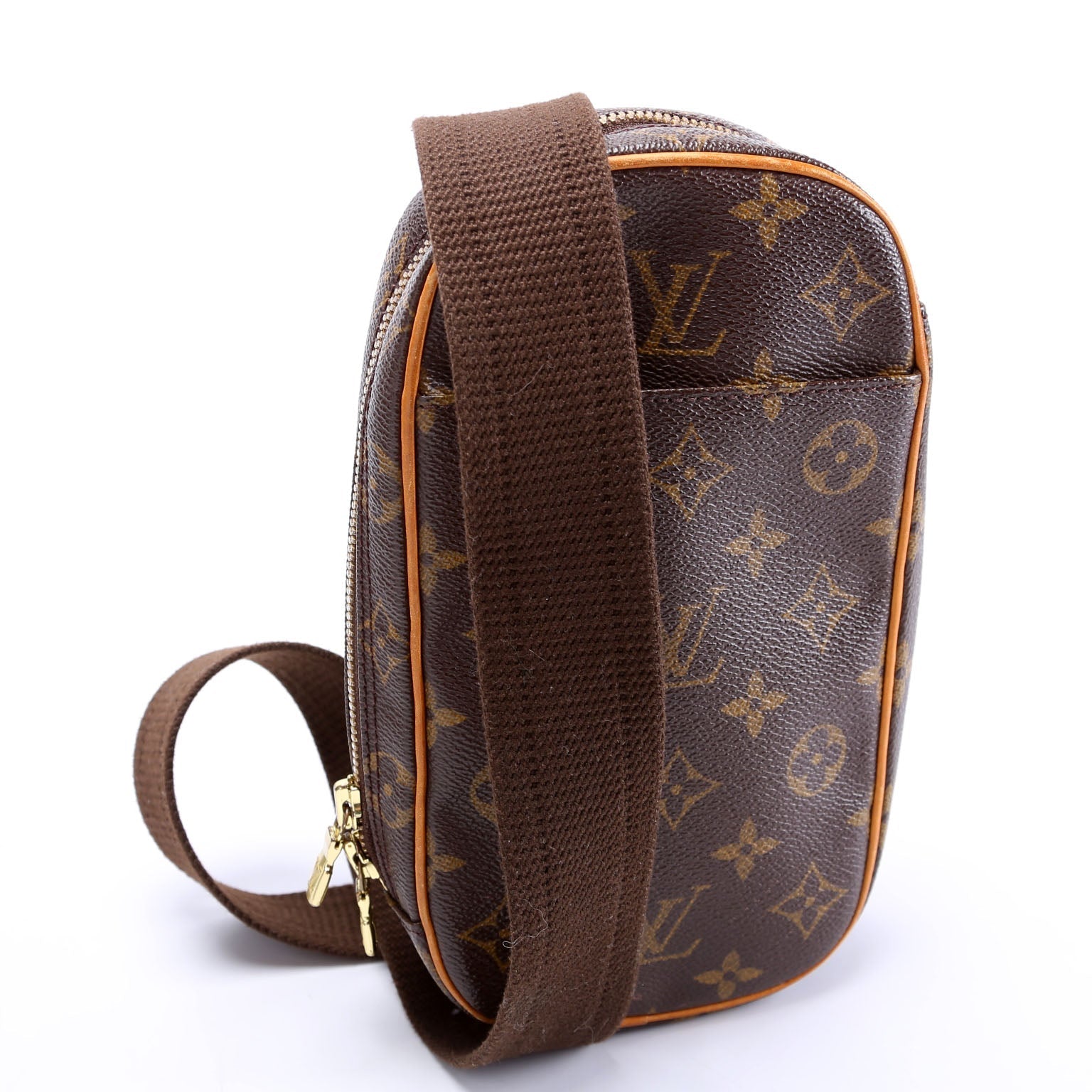 Louis Vuitton Pochette Gange Monogram Clutch Bag Monogram 25