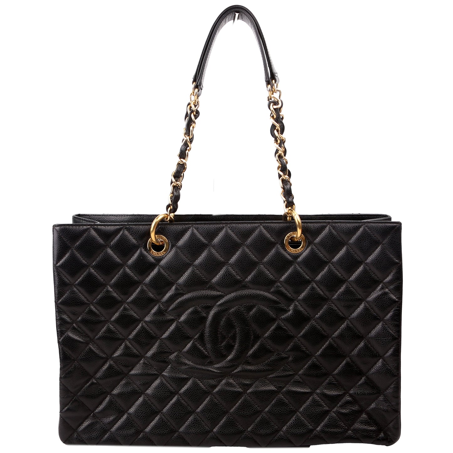 Chanel Grand Shopping XL Black Tote Bag Black 1