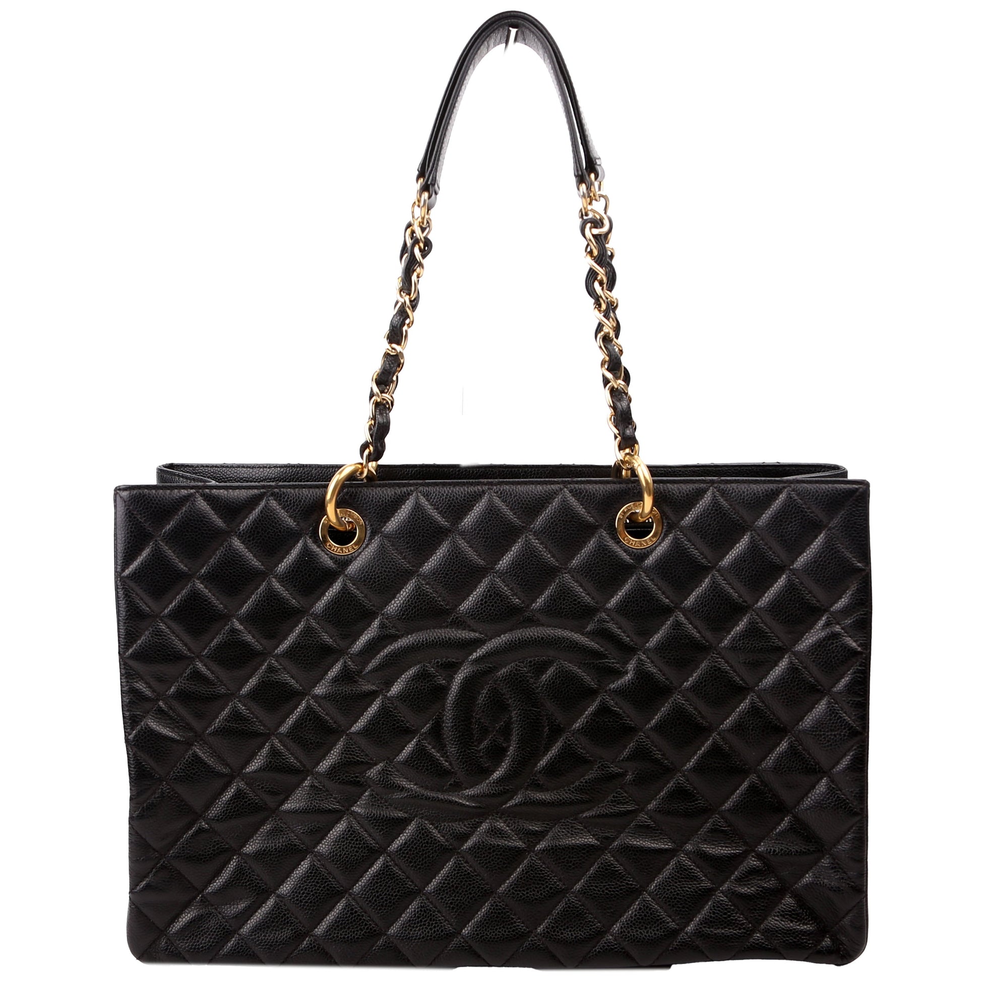 Chanel Grand Shopping XL Black Tote Bag Black 1