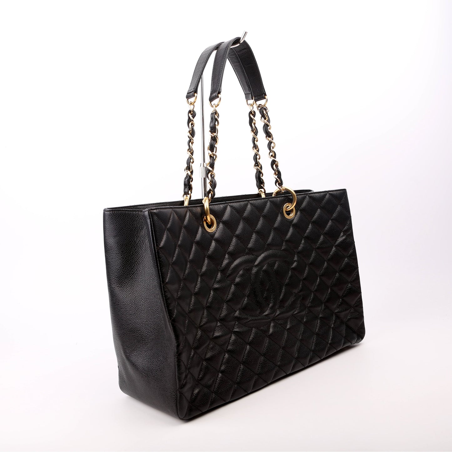Chanel Grand Shopping XL Black Tote Bag Black 1