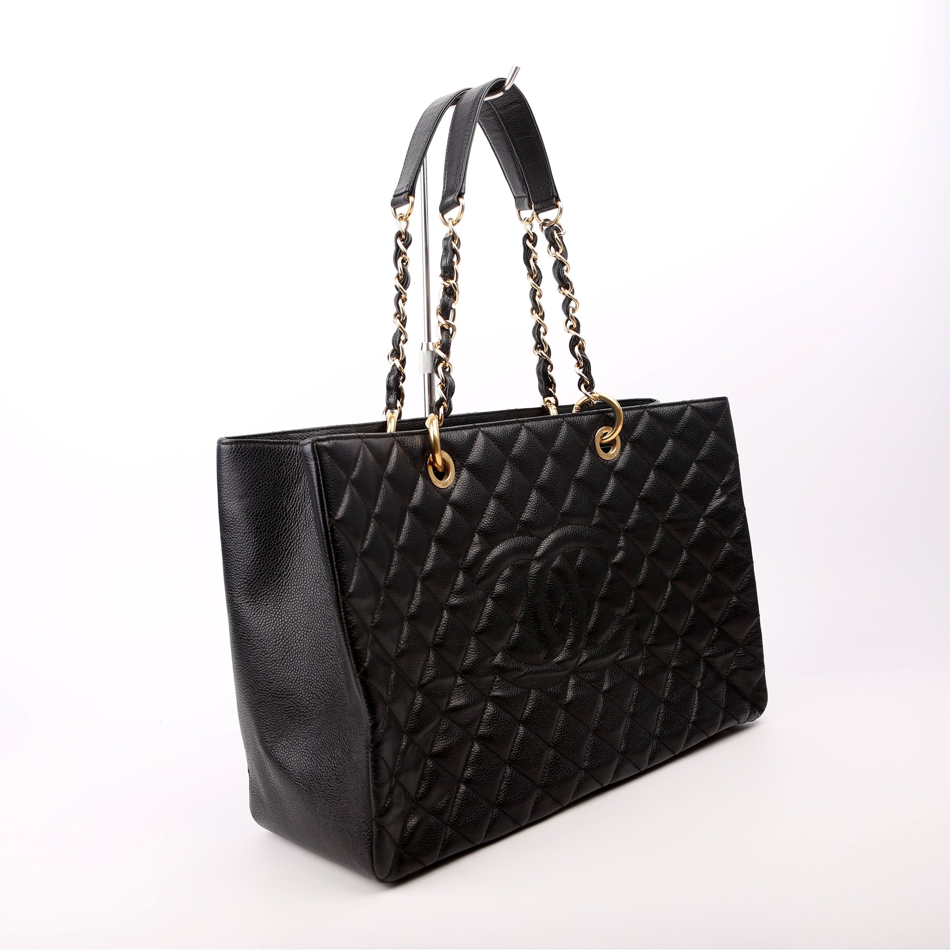 Chanel Grand Shopping XL Black Tote Bag Black 1