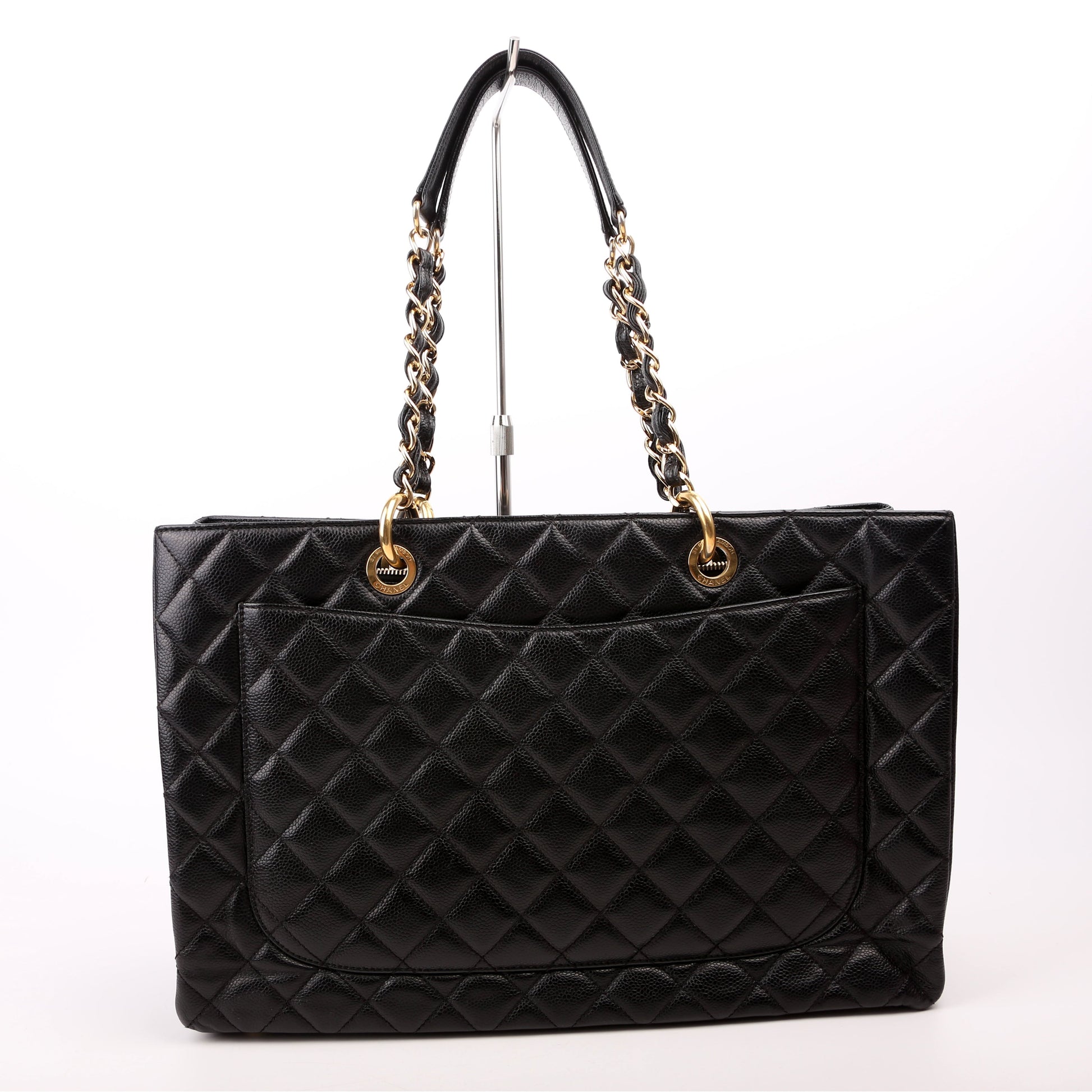 Chanel Grand Shopping XL Black Tote Bag Black 1