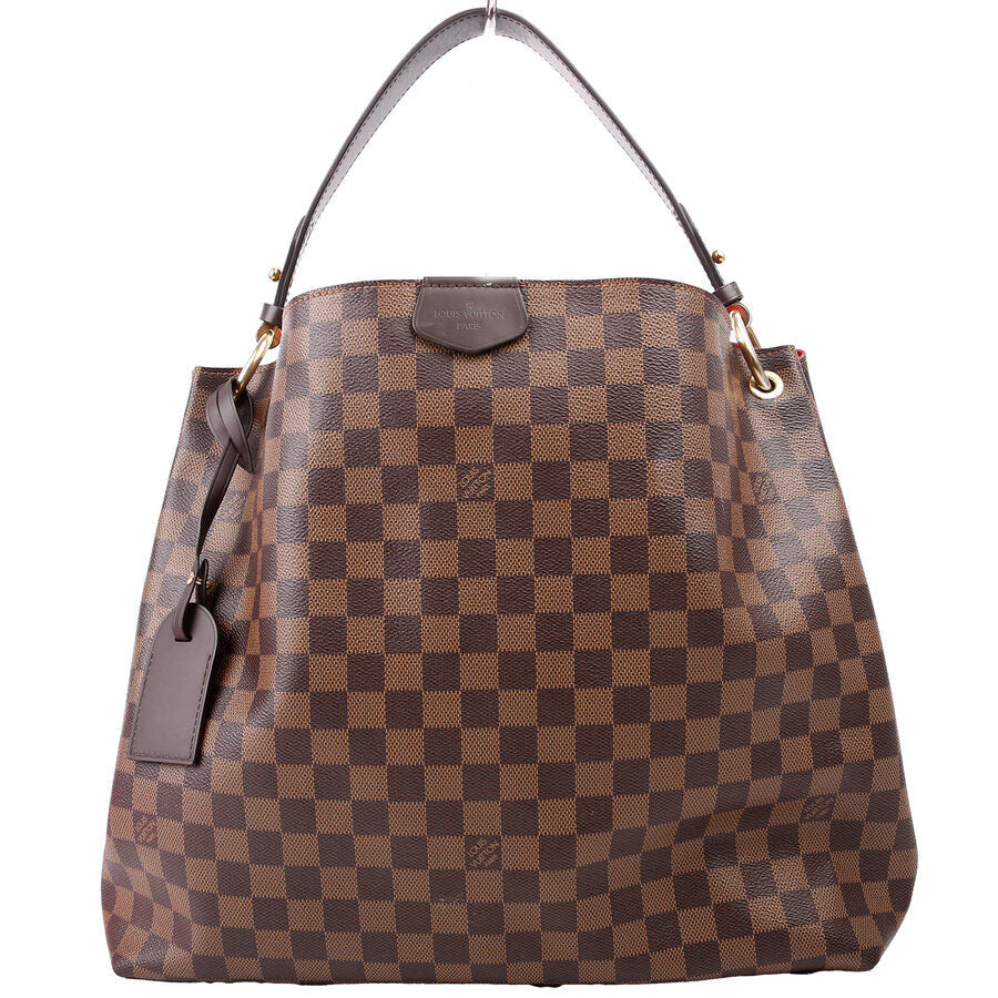 Louis Vuitton Graceful MM Ebene Damier Handbag Ebene 21