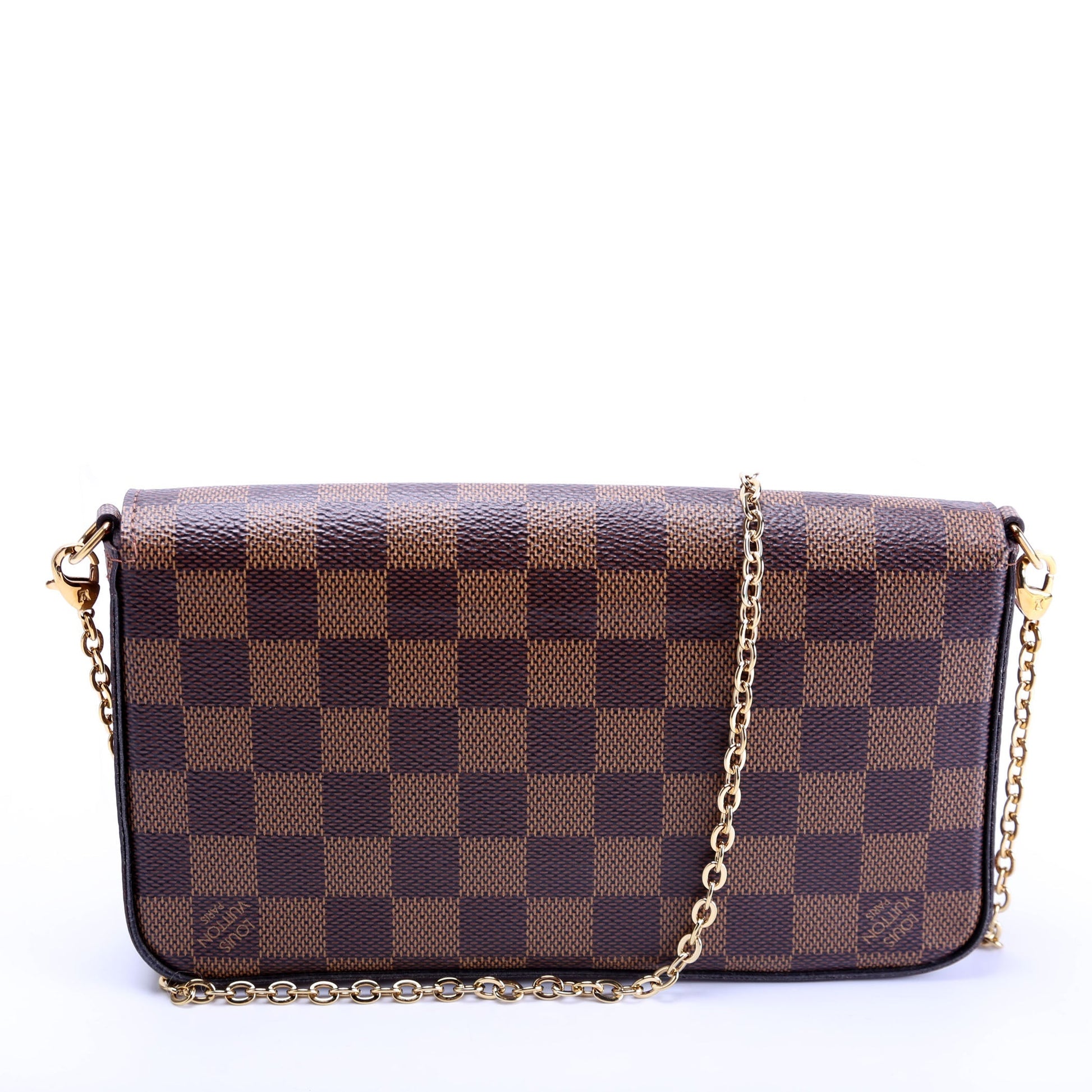 Louis Vuitton Pochette Felicie Ebene Clutch Bag Ebene 4
