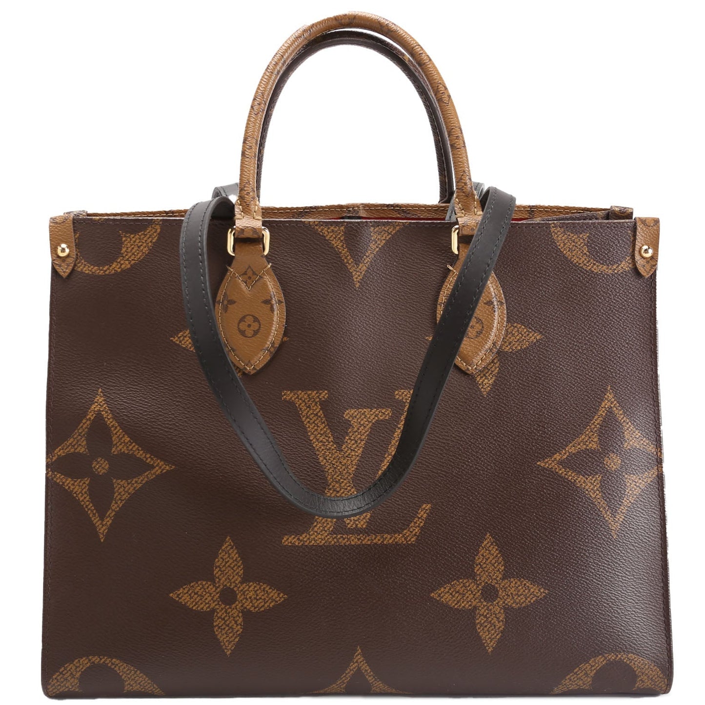 Louis Vuitton ONTHEGO MM Reverse Monogram Handbag Reverse 3