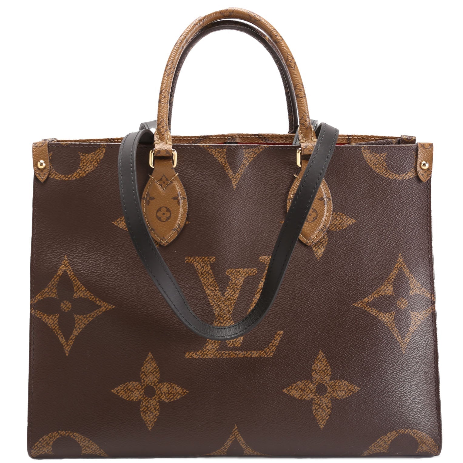 Louis Vuitton ONTHEGO MM Reverse Monogram Handbag Reverse 3
