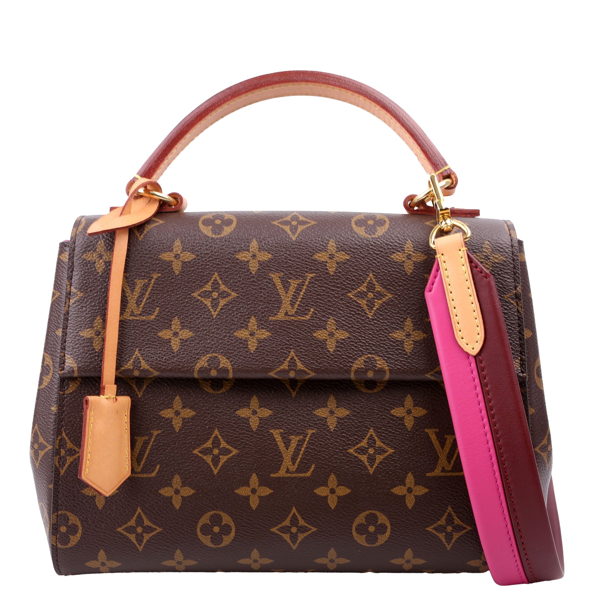 Louis Vuitton Cluny BB Monogram Pink Handbag Monogram Pink