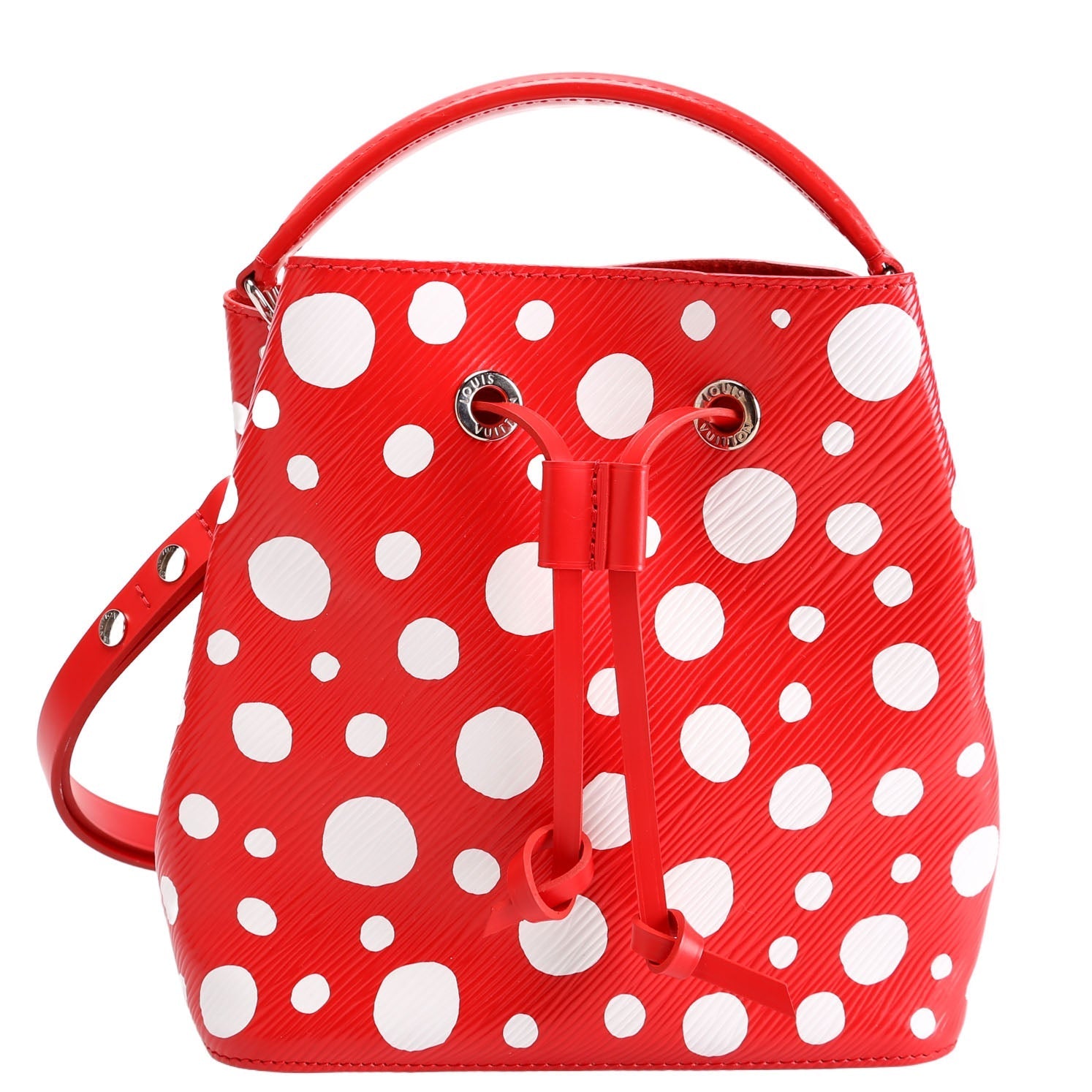 Louis Vuitton X YK Neonoe BB Dots Epi Red Handbag