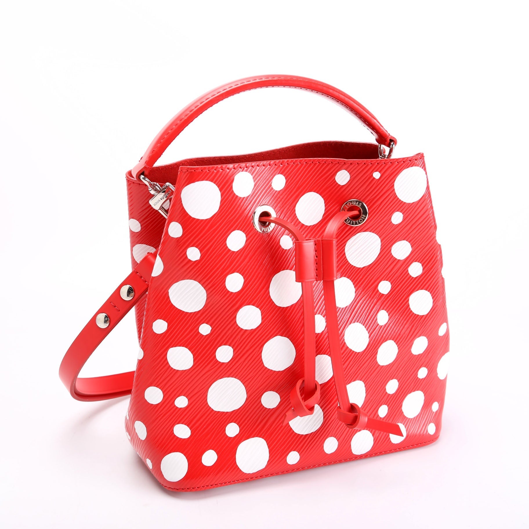 Louis Vuitton X YK Neonoe BB Dots Epi Red Handbag