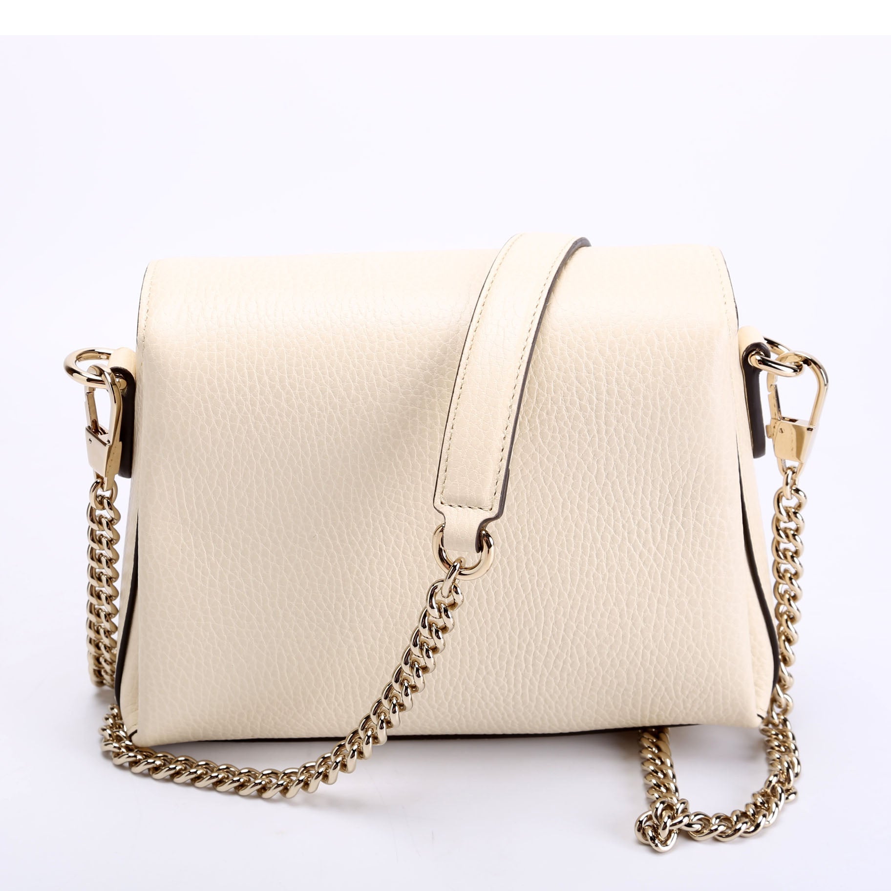 Gucci Interlock Cream Small Crossbody Bag