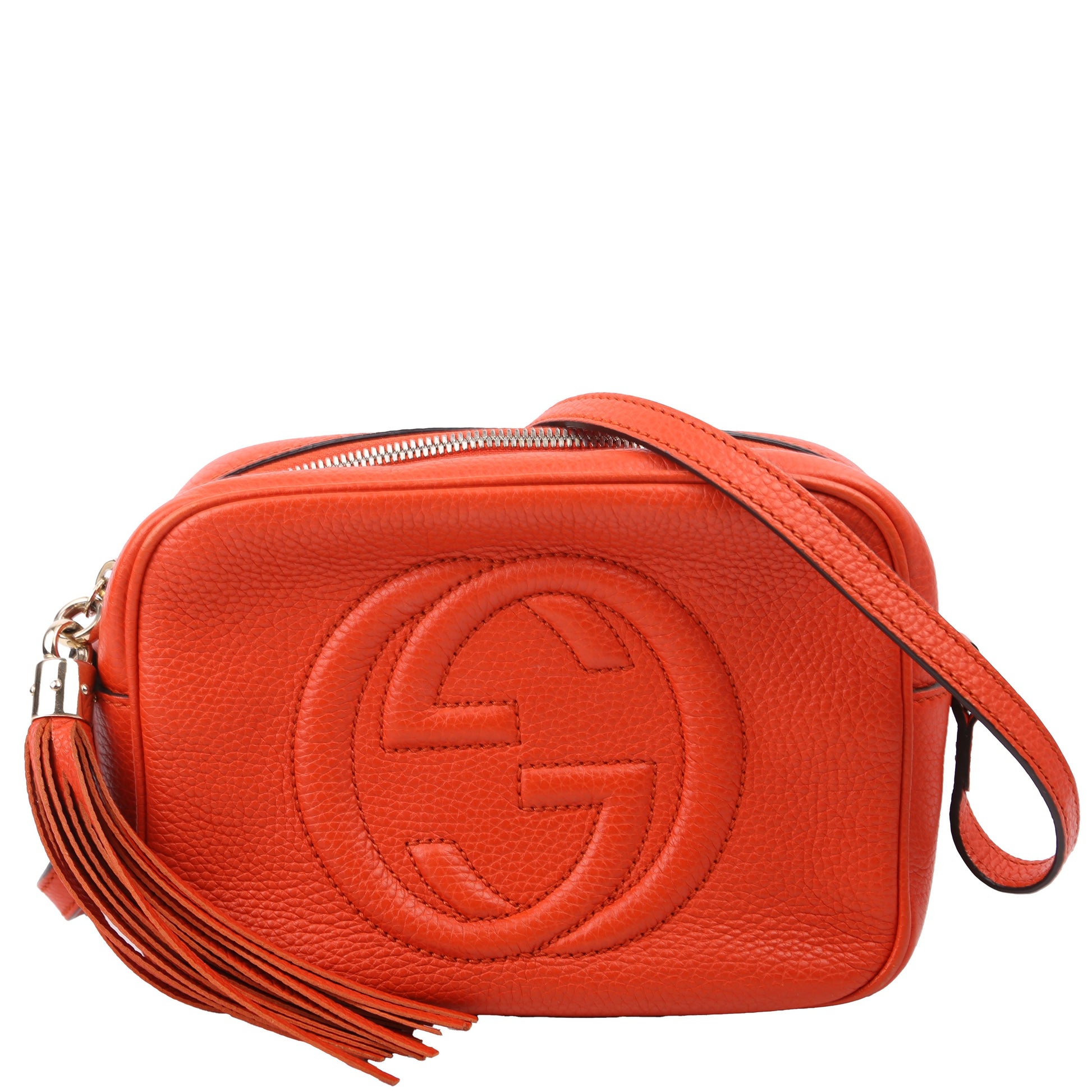 Gucci Soho Disco Orange Crossbody Bag