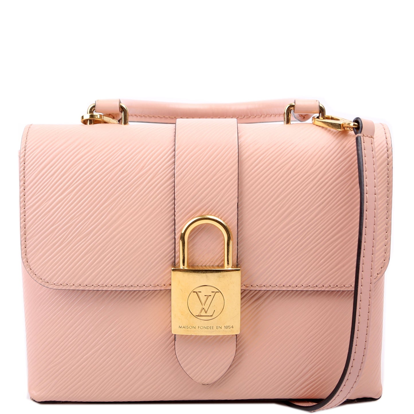 Louis Vuitton Locky BB Epi Pink Handbag