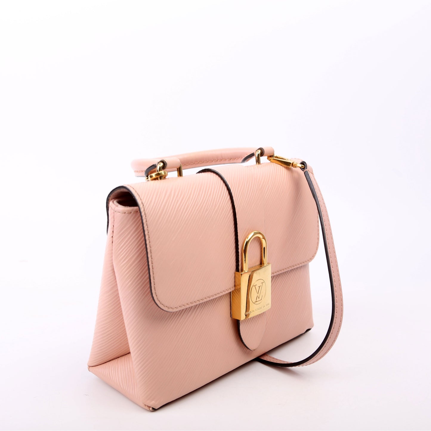 Louis Vuitton Locky BB Epi Pink Handbag