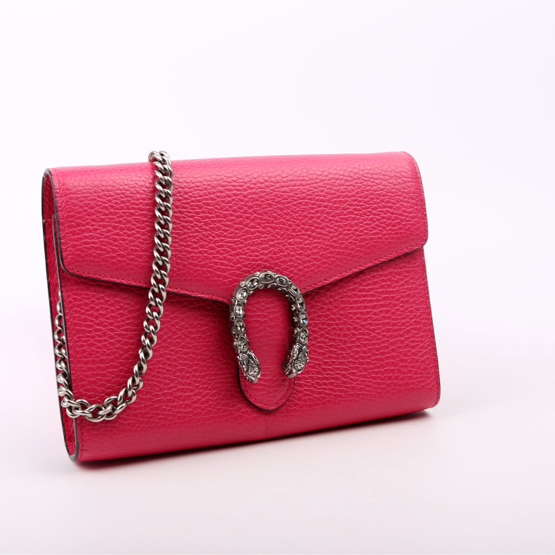 Gucci Dionysus Pink Mini Wallet Case