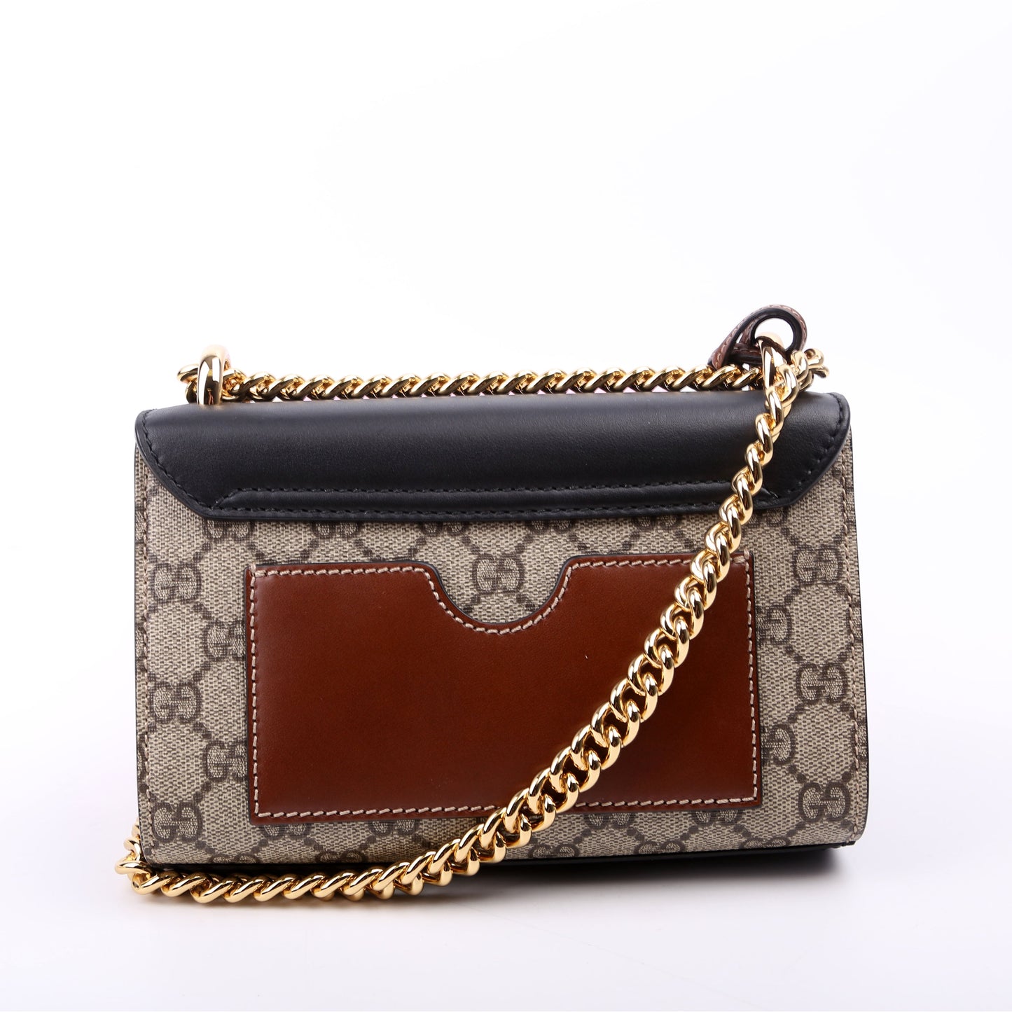 Gucci Padlock GG Supreme Black Small Travel Bag