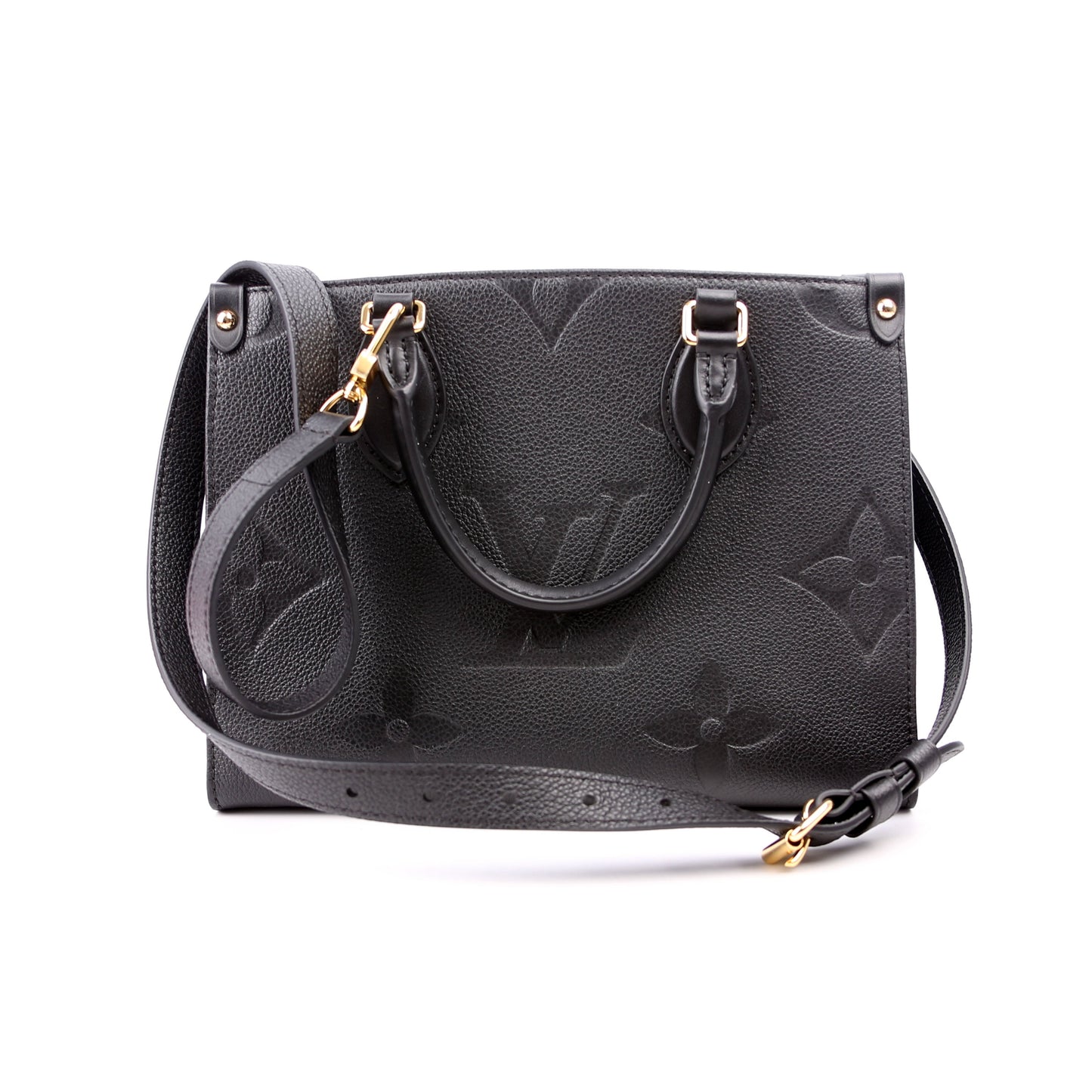 Louis Vuitton ONTHEGO PM Empreinte Black Handbag