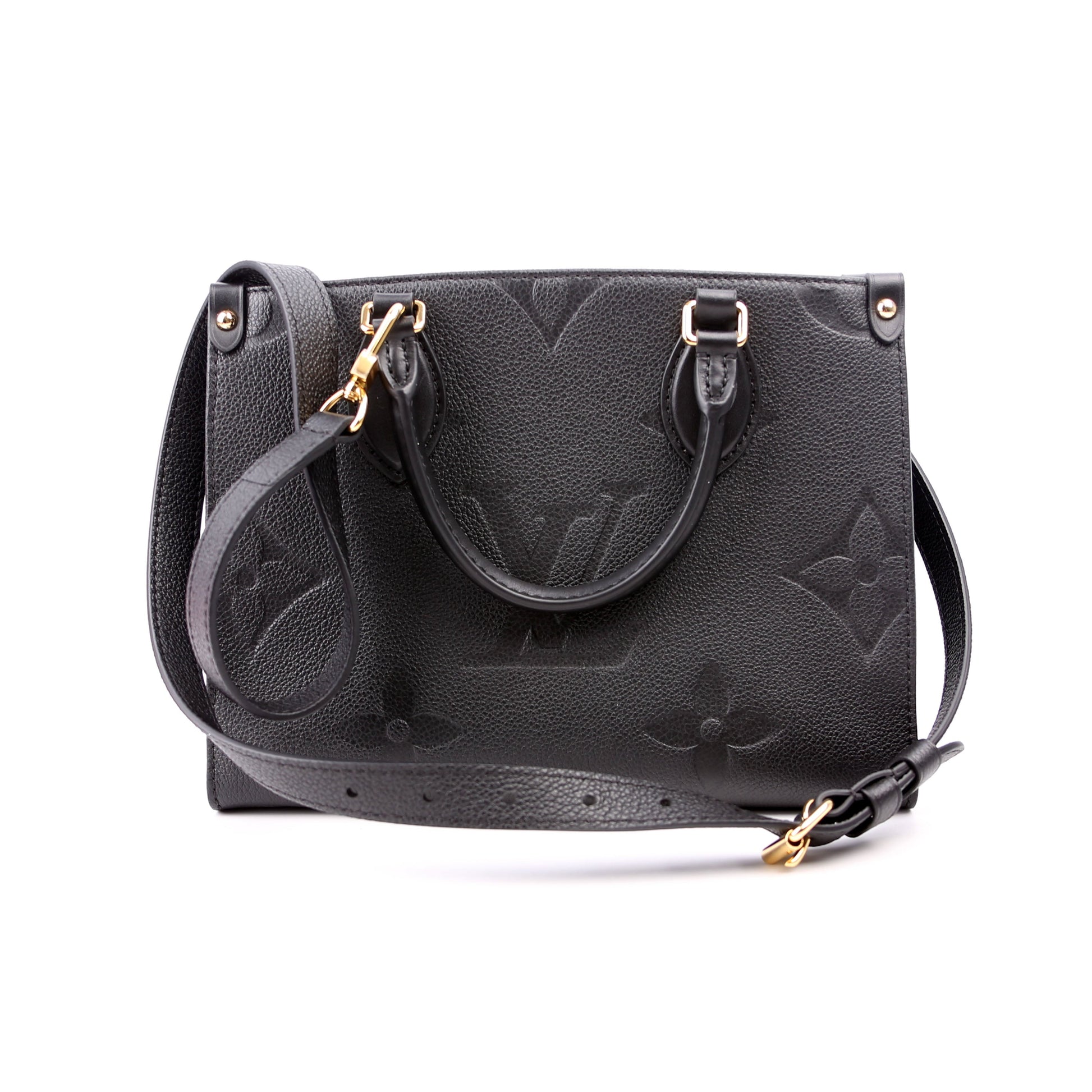 Louis Vuitton ONTHEGO PM Empreinte Black Handbag