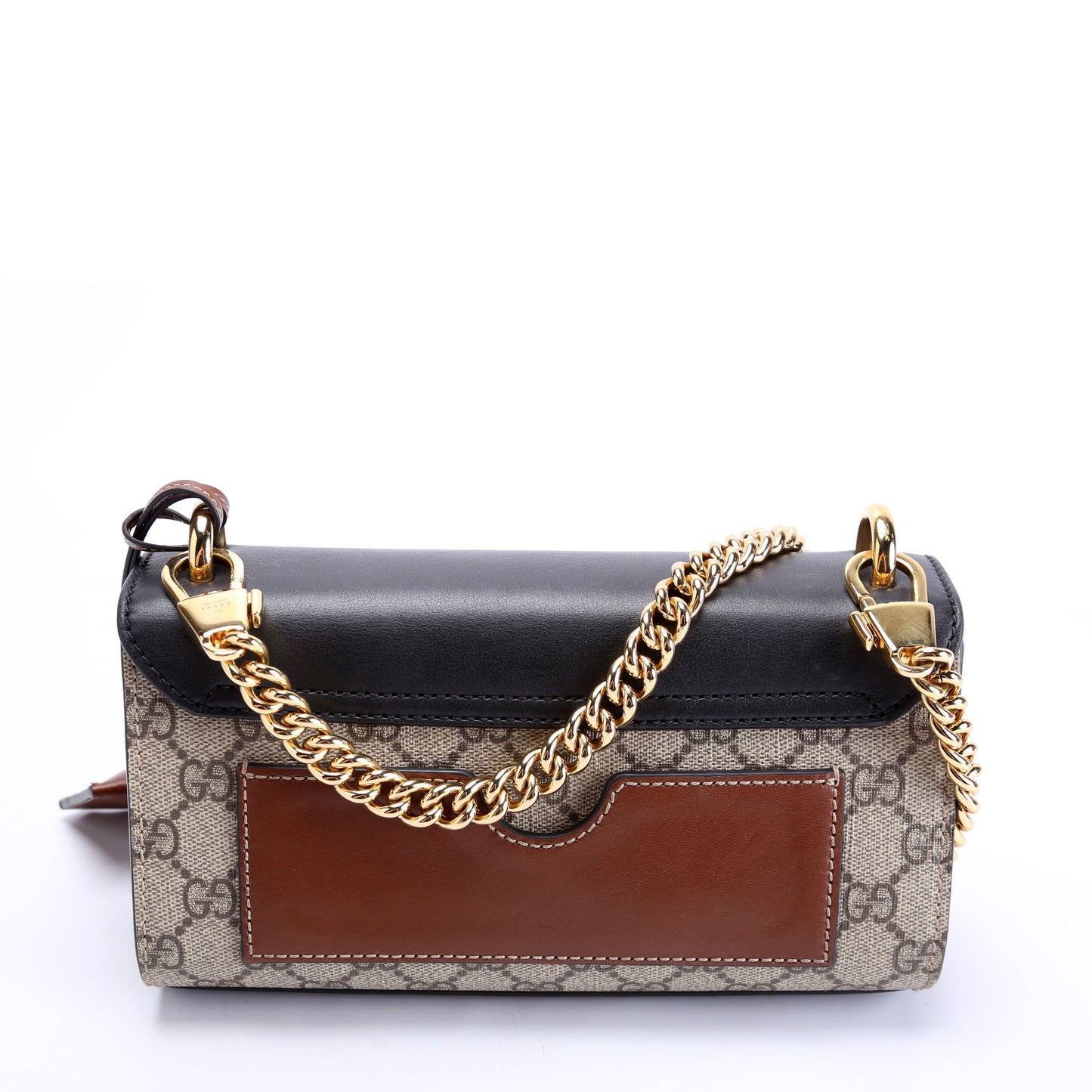 Gucci GG Supreme Padlock Mini Shoulder Bag