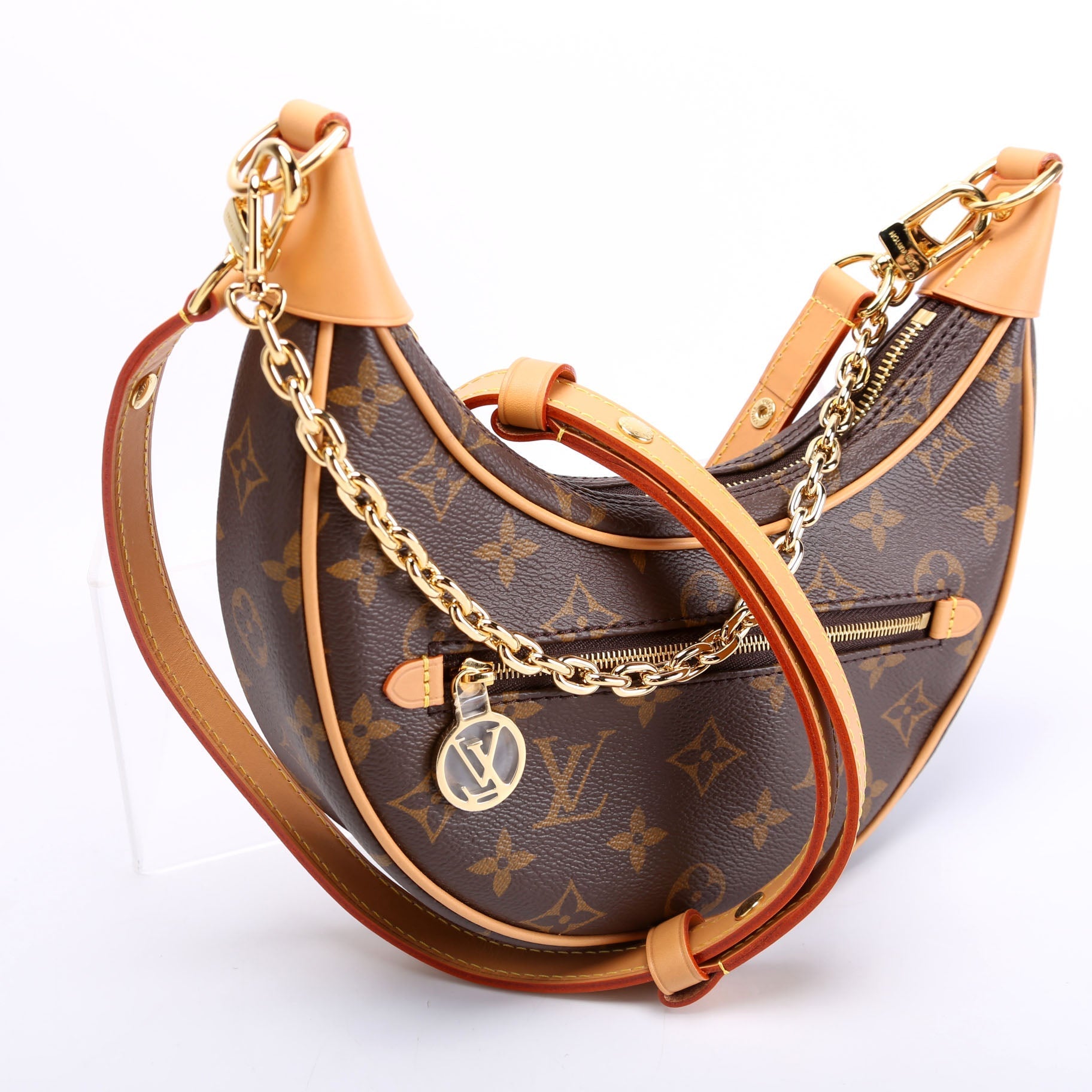 Louis Vuitton Loop Monogram Handbag Monogram 6