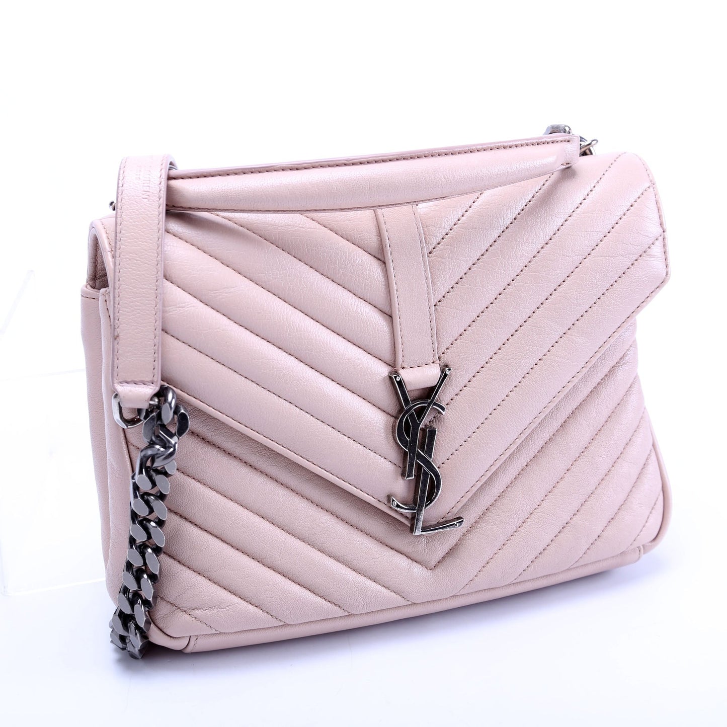 YSL Saint Laurent Saint Laurent College Taupe Bag Medium Travel Bag