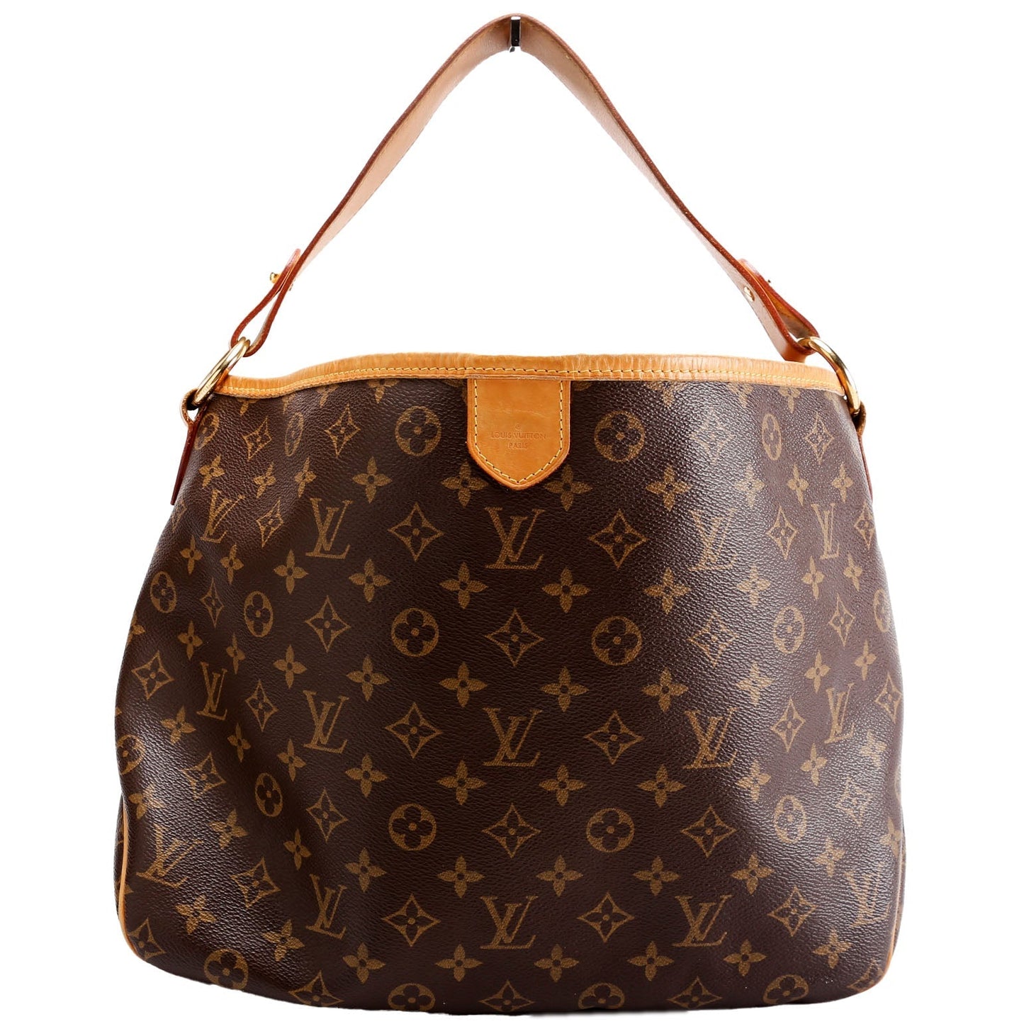 Louis Vuitton Delightful PM Monogram Brown Beige Handbag