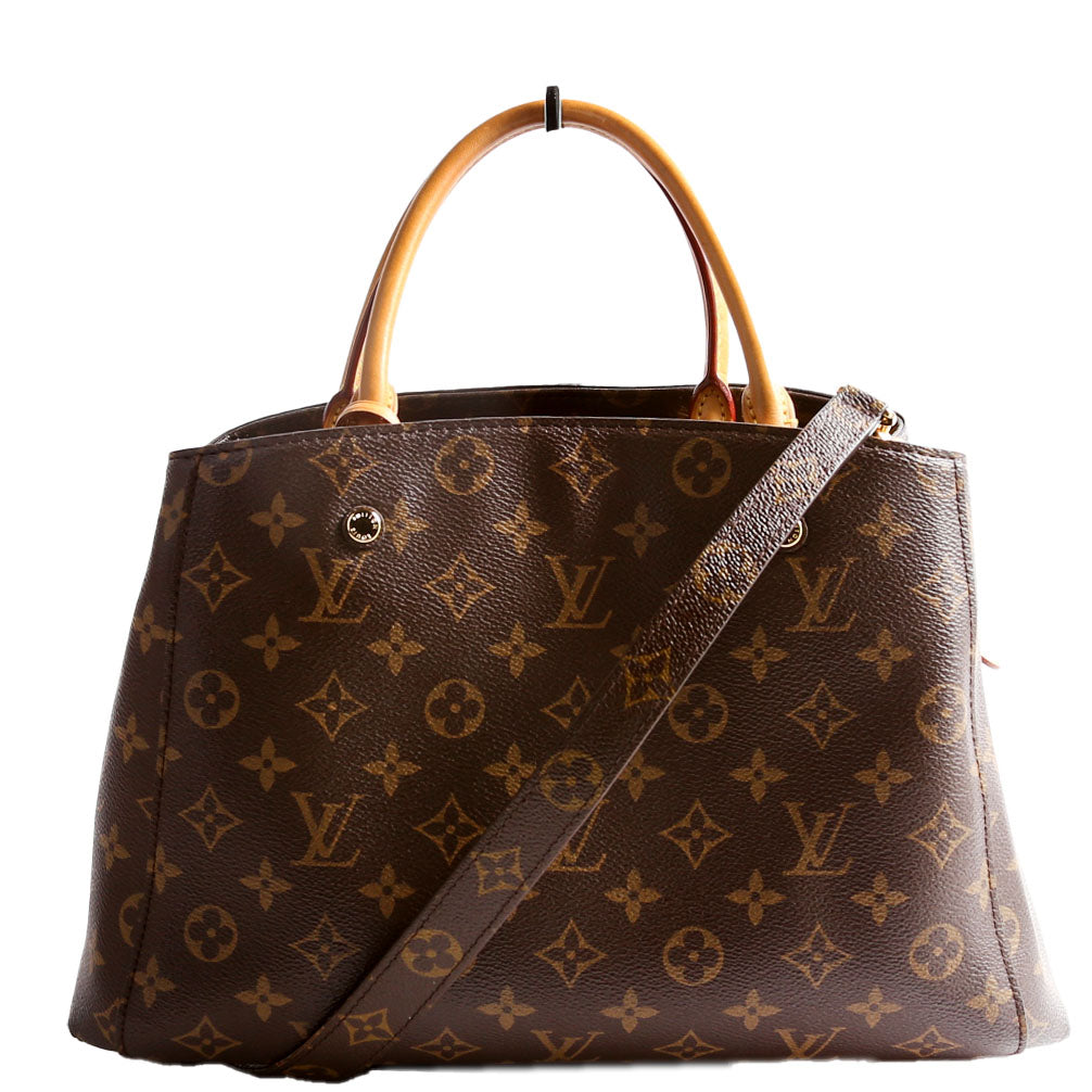 Louis Vuitton Montaigne MM Monogram Handbag Monogram 17