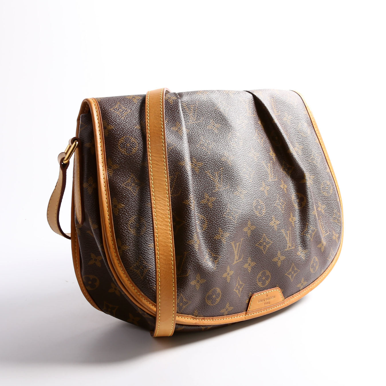 Louis Vuitton Menilmontant MM Monogram Brown Handbag