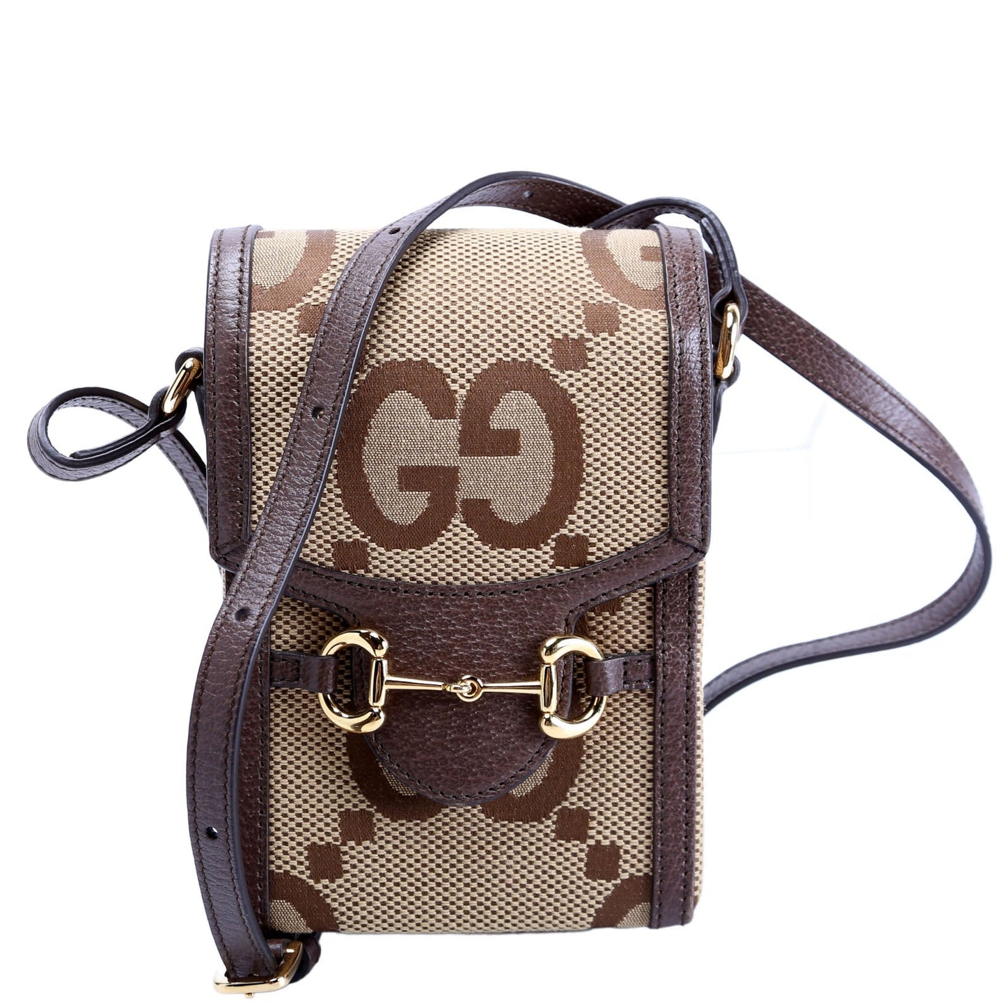 Gucci Horsebit Jumbo GG Canvas Mini Travel Bag Bag 1
