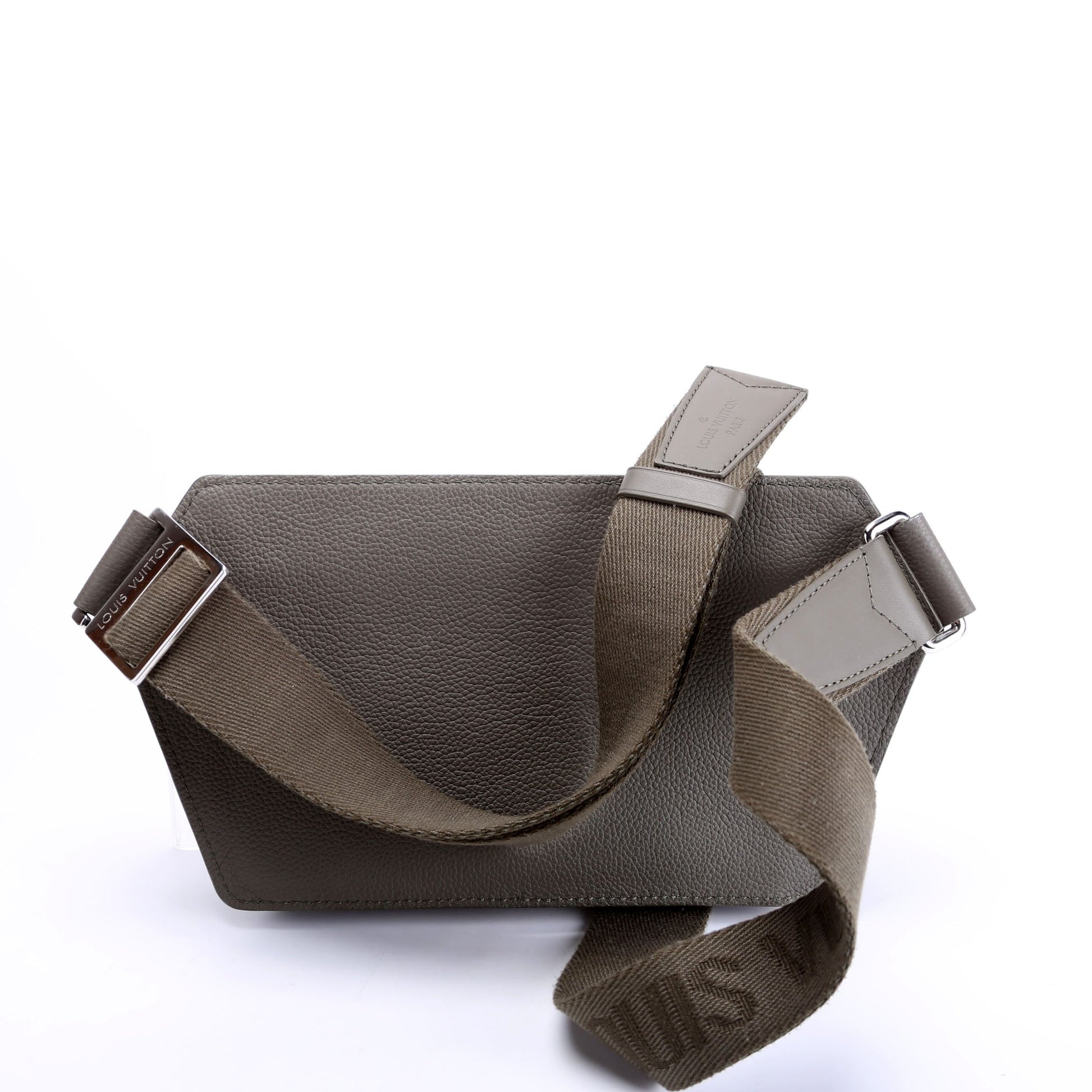 Louis Vuitton Takeoff Sling Arerogram Grey Leather Crossbody Bag