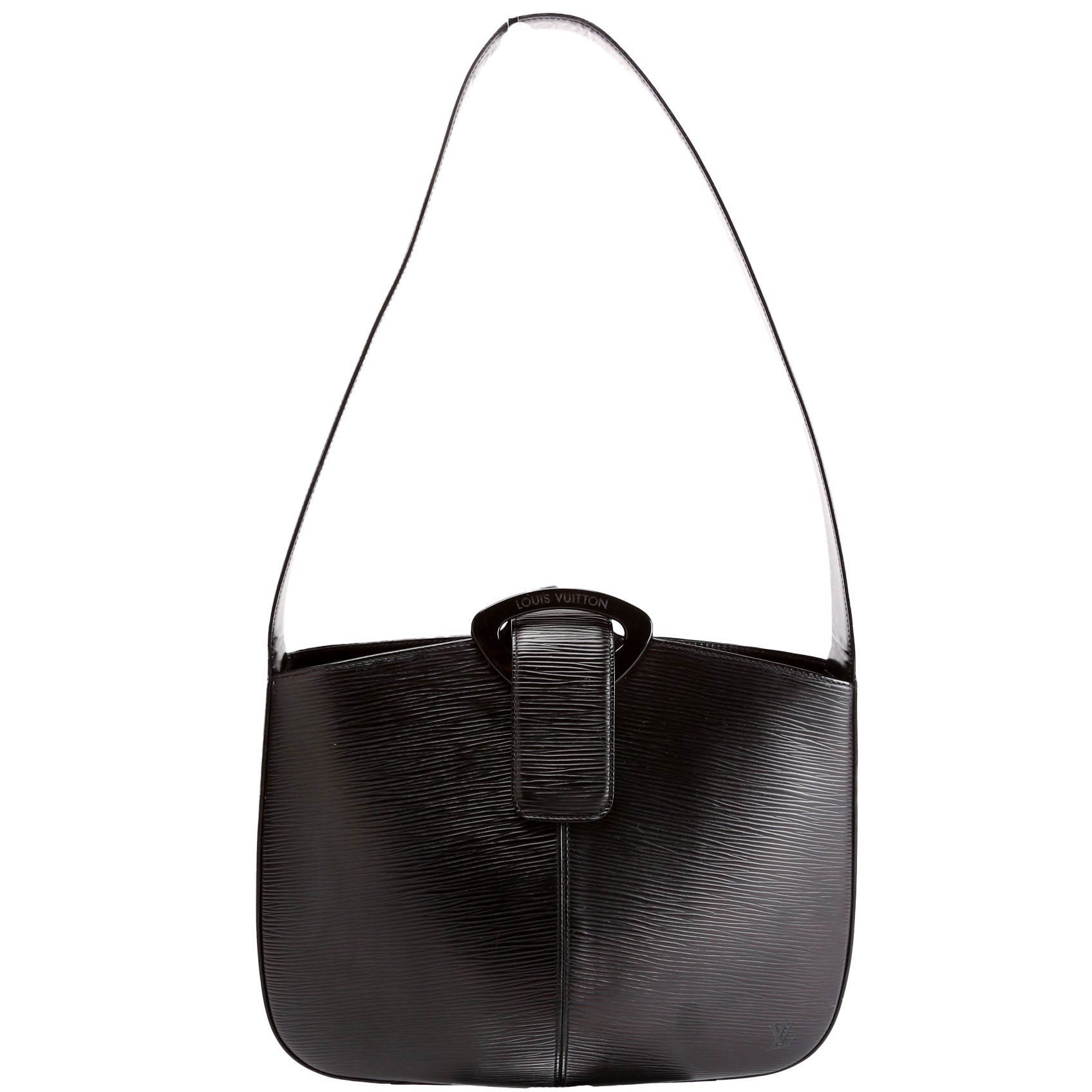 Louis Vuitton Reverie Black Epi Handbag Black 2
