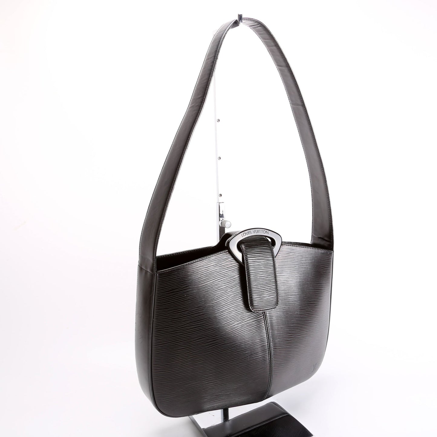 Louis Vuitton Reverie Black Epi Handbag Black 2