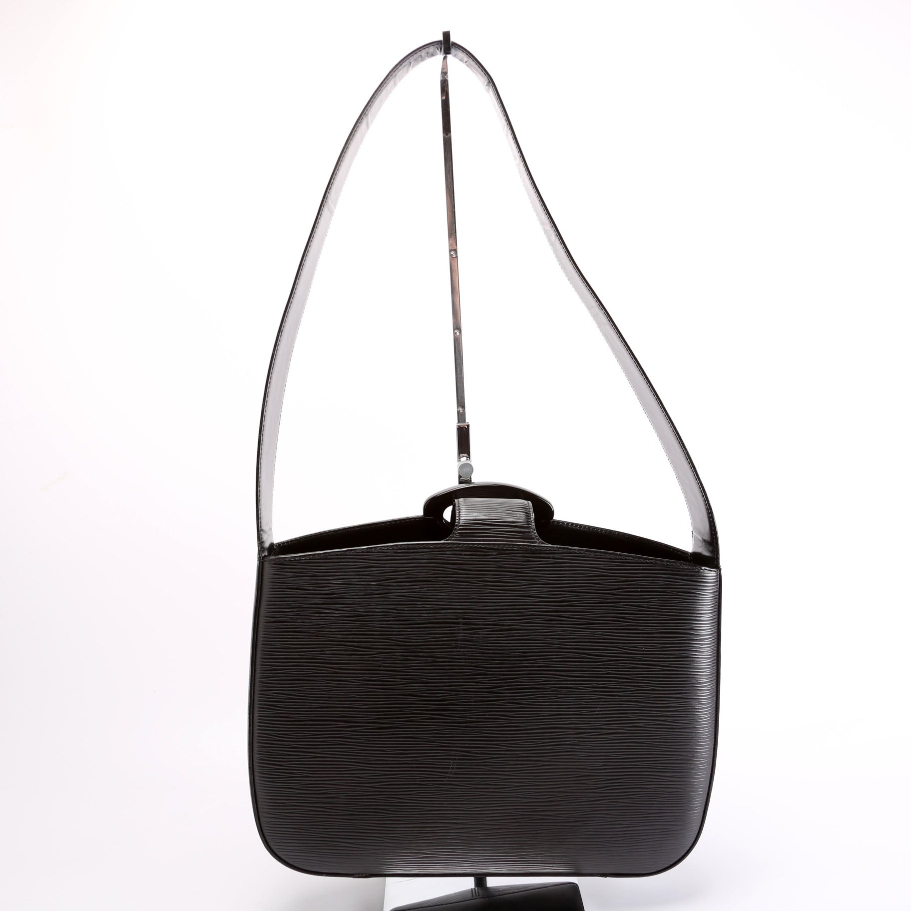 Louis Vuitton Reverie Black Epi Handbag Black 2