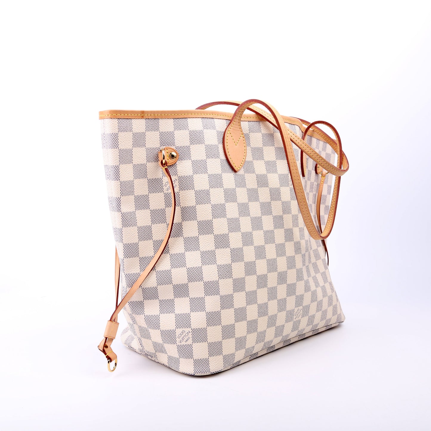 Louis Vuitton Neverfull MM Azur Damier Wallet Case Azur 10