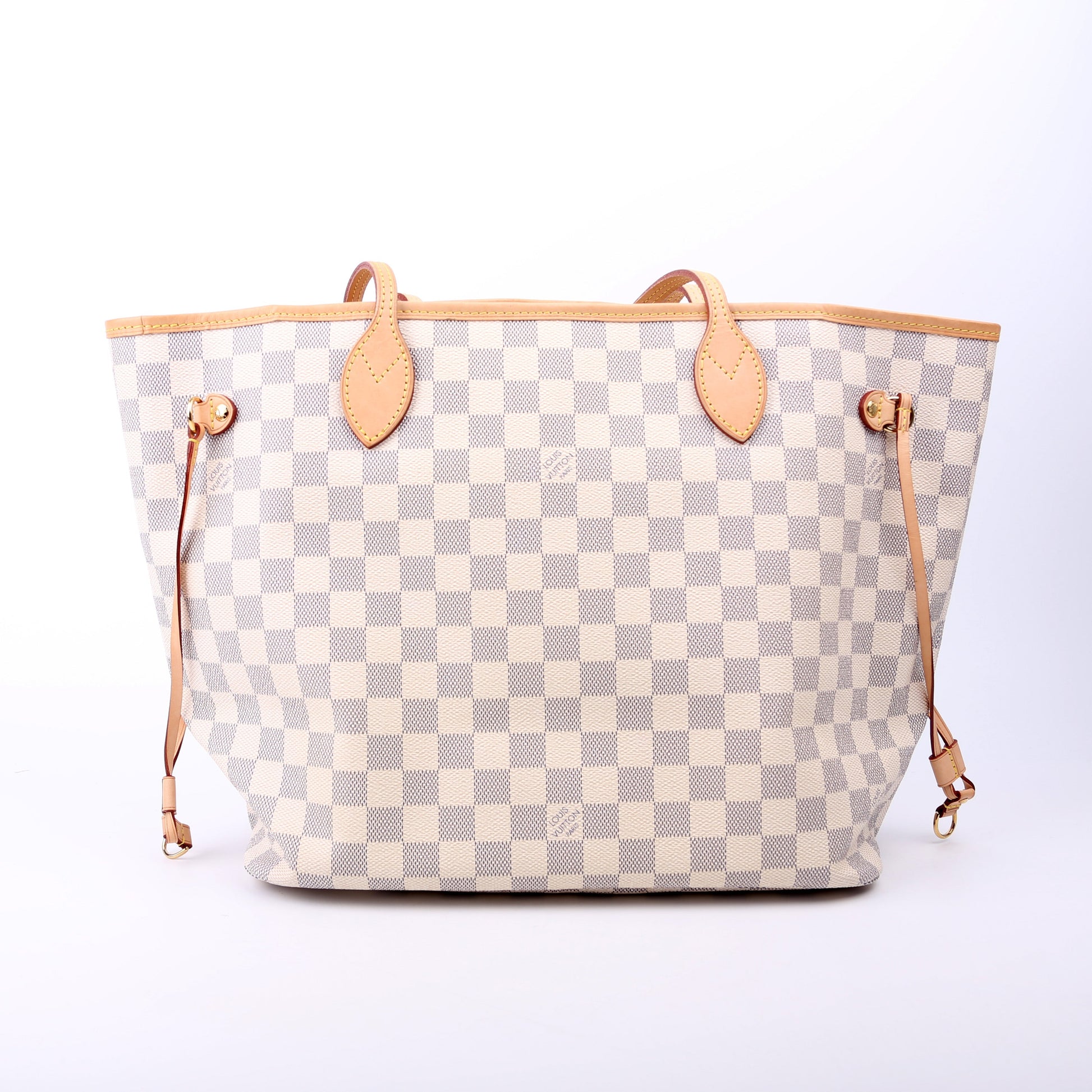 Louis Vuitton Neverfull MM Azur Damier Wallet Case Azur 10