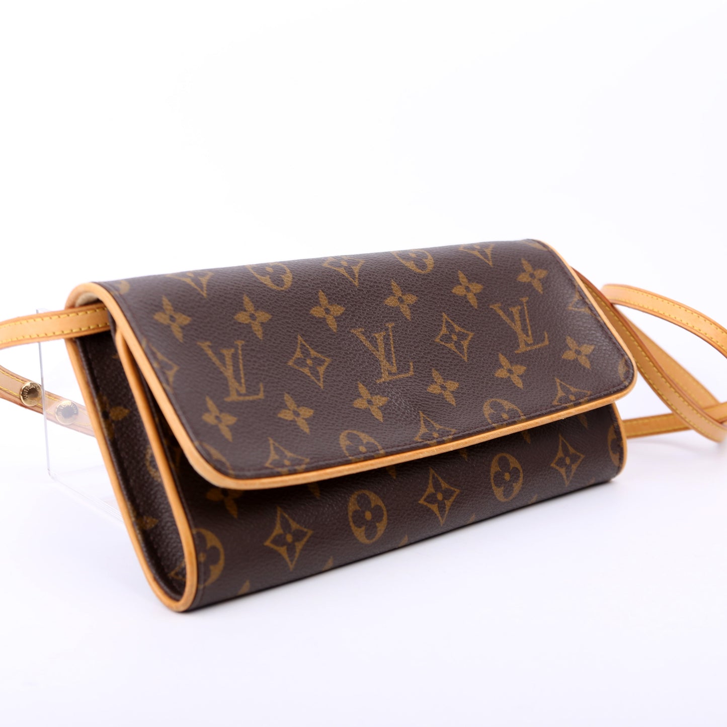 Louis Vuitton Pochette Twin GM Monogram Clutch Bag Monogram 34