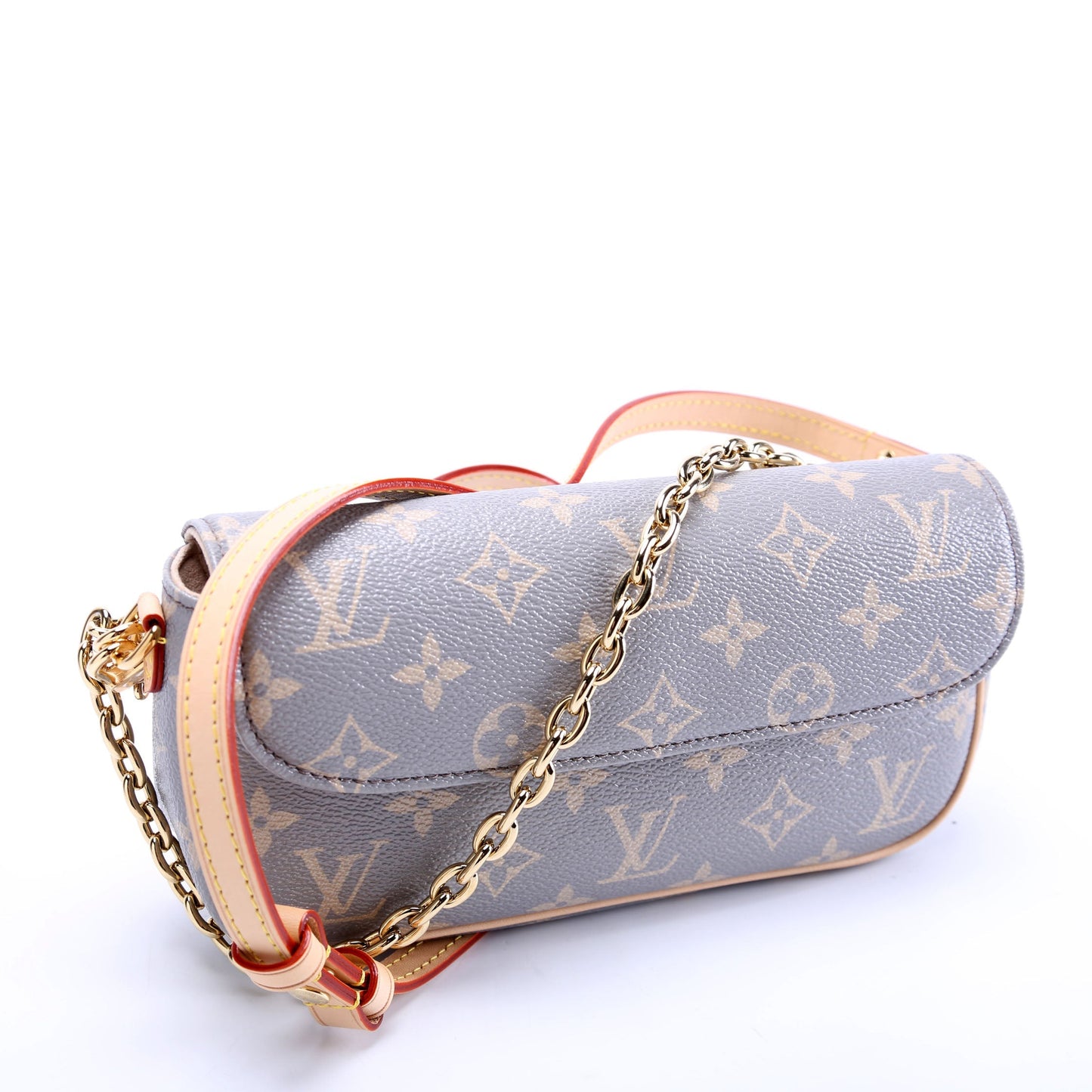 Louis Vuitton Ivy On Trianon Monogram Gray Wallet Case