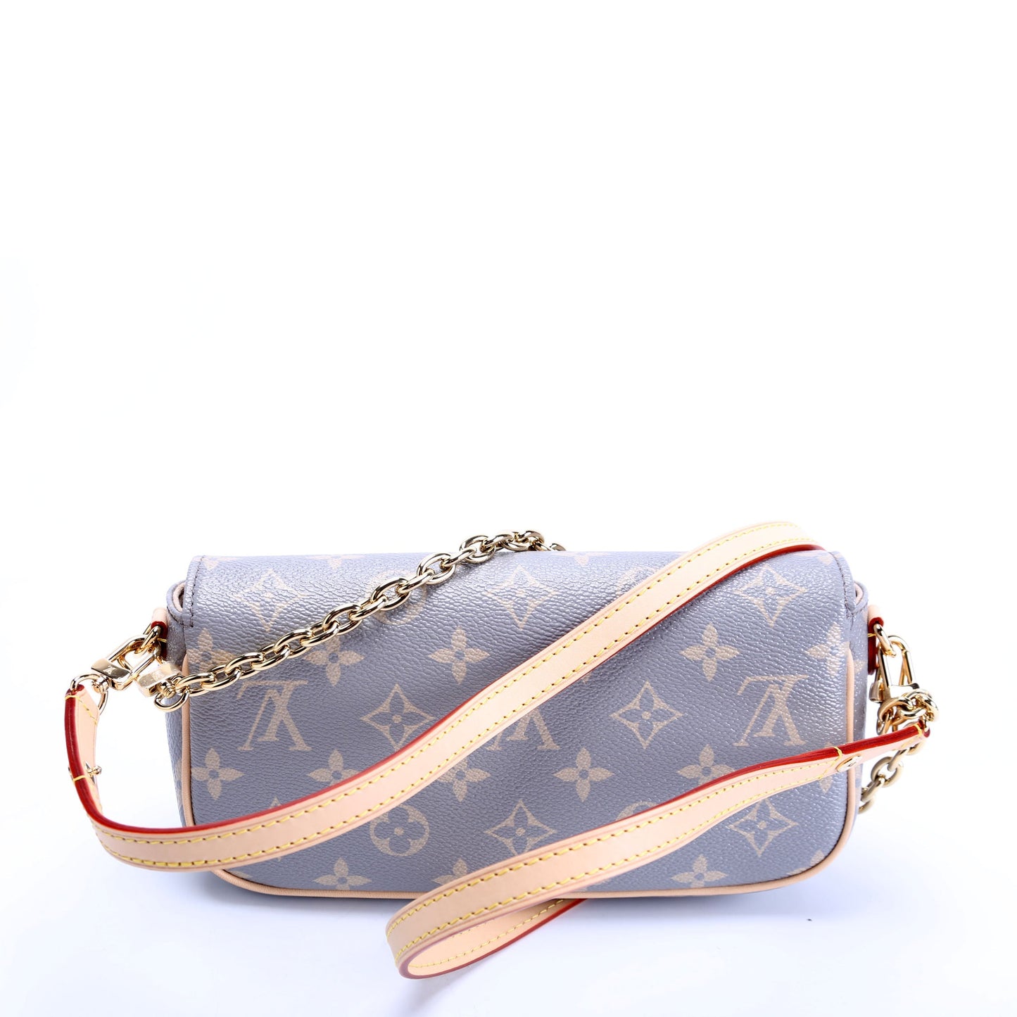 Louis Vuitton Ivy On Trianon Monogram Gray Wallet Case